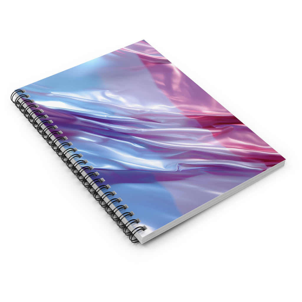 Transgender Spiral Notebook - Stylish Ruled Line Design