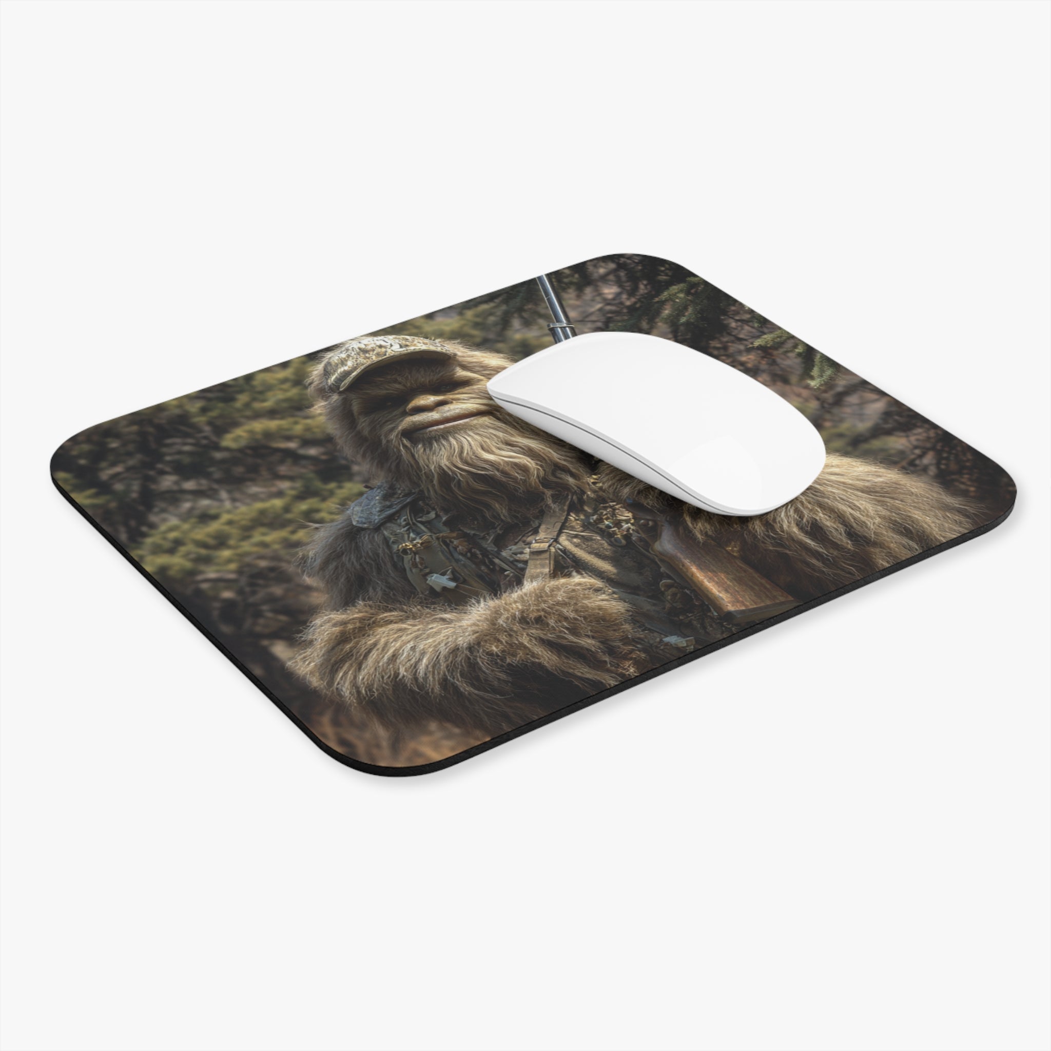 Sasquatch Bigfoot  Yeti Mouse Pad