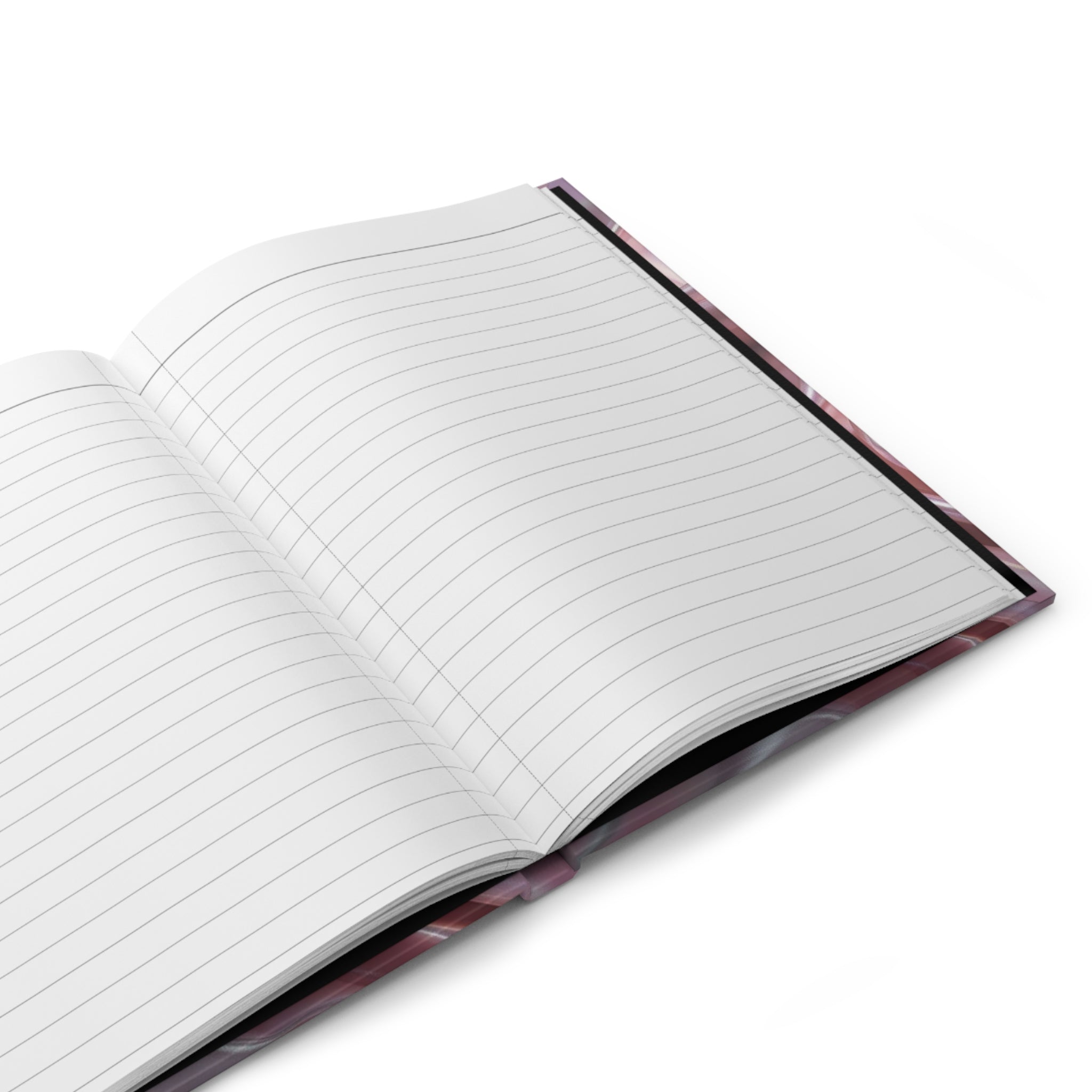 Pink Iridescent Satin Hardcover Journal