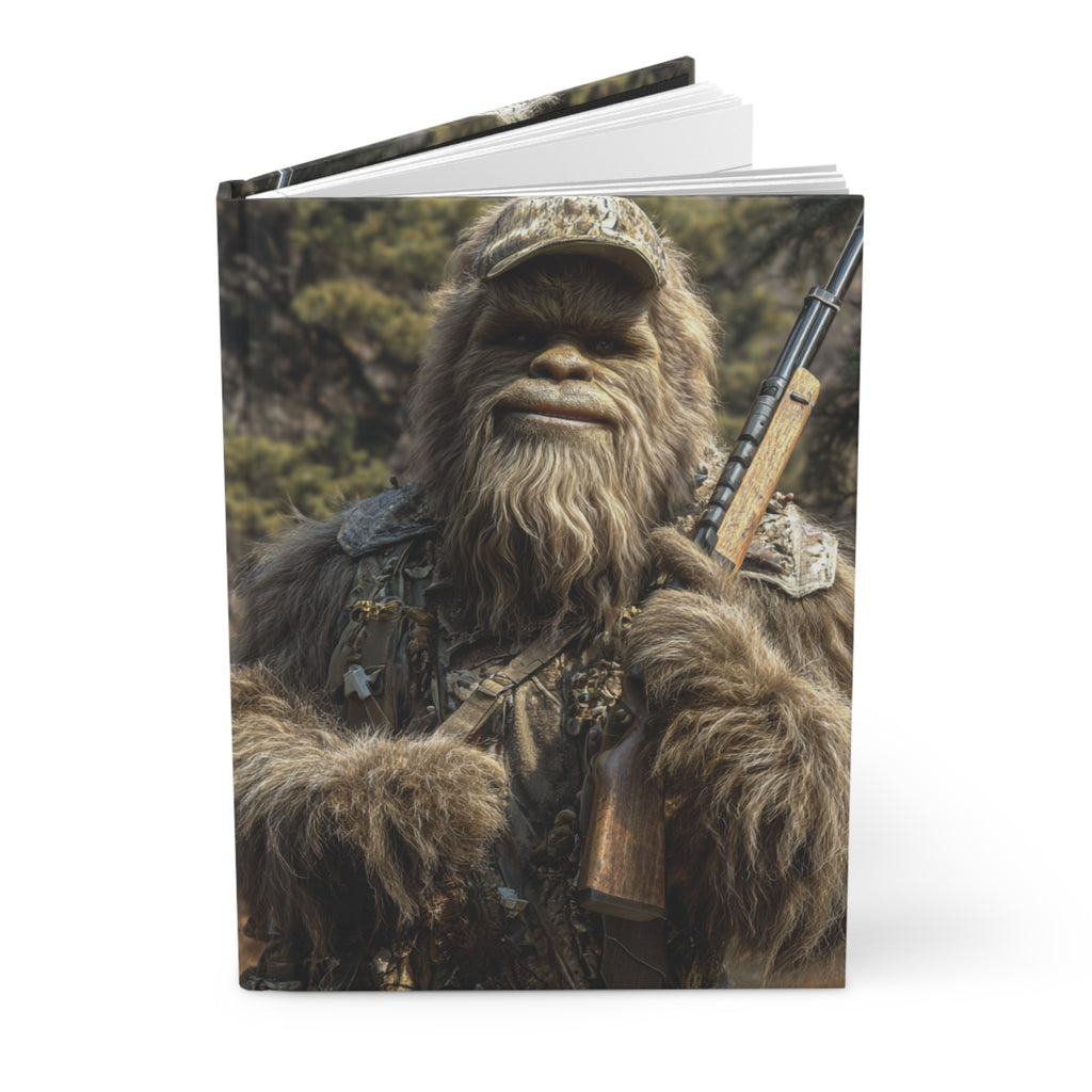 Bigfoot Hunter Hardcover Journal Sasquatch Yeti