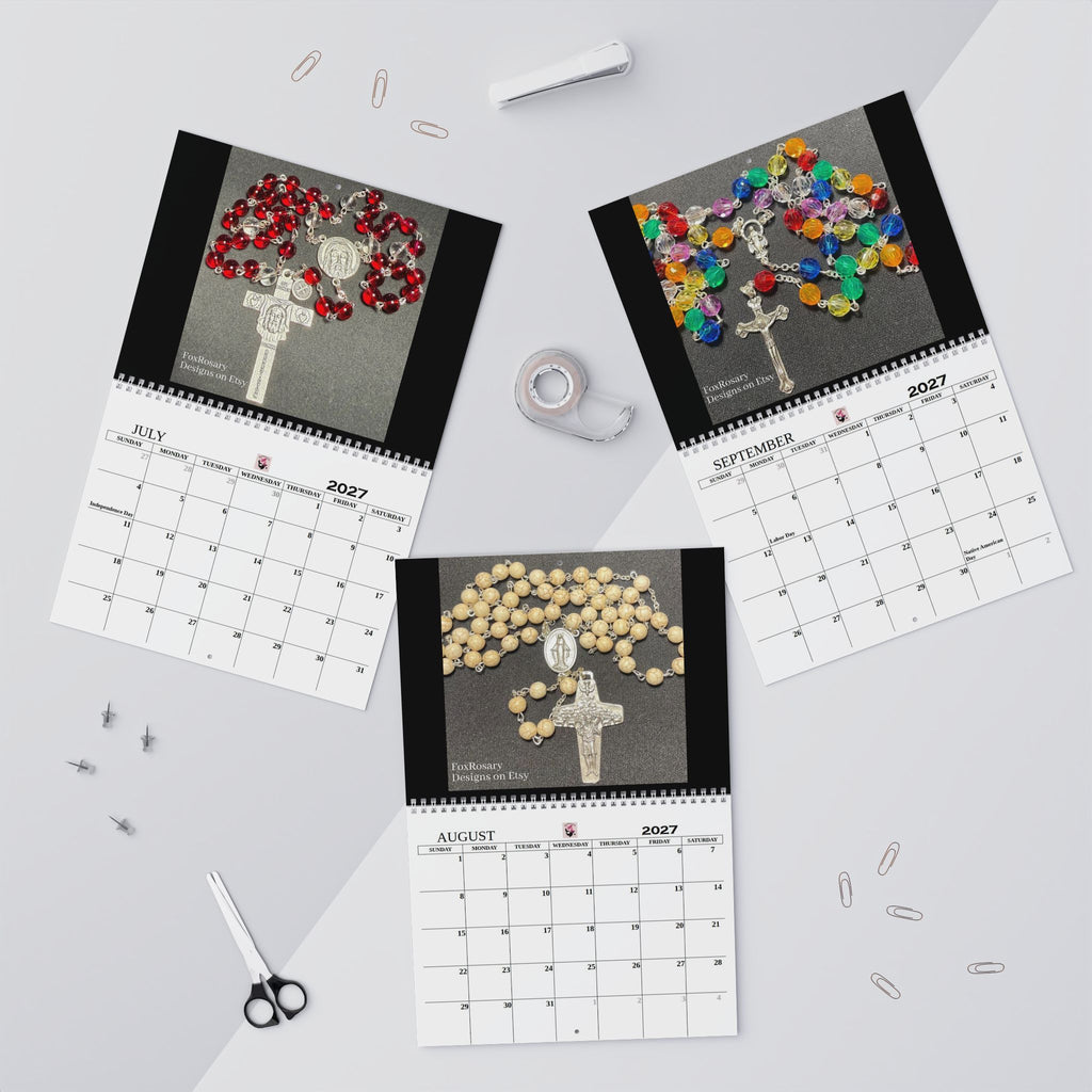 2027 Rosary Wall Calendar