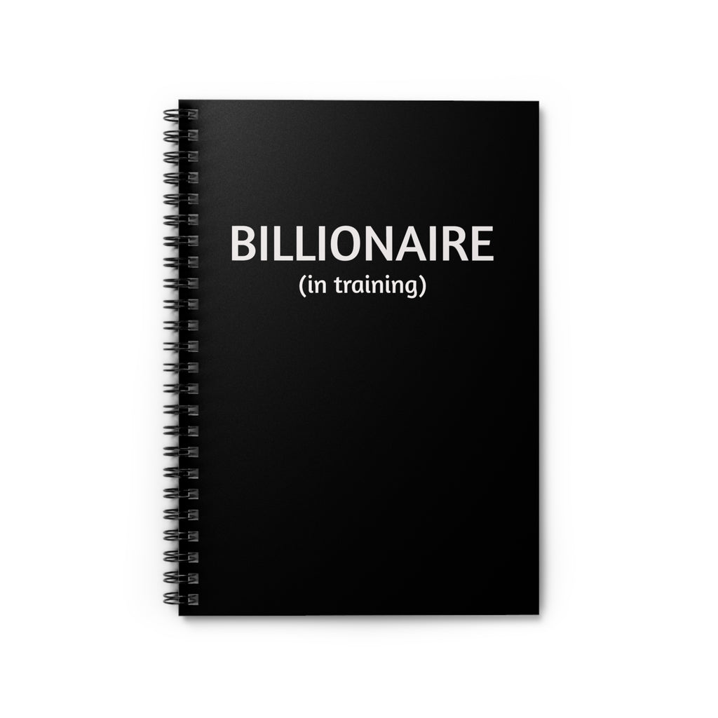 Billionaire Notebook - Ideal for Aspirational Dreamers, Journaling, Goal Setting, Gift for Students, Motivational Diary