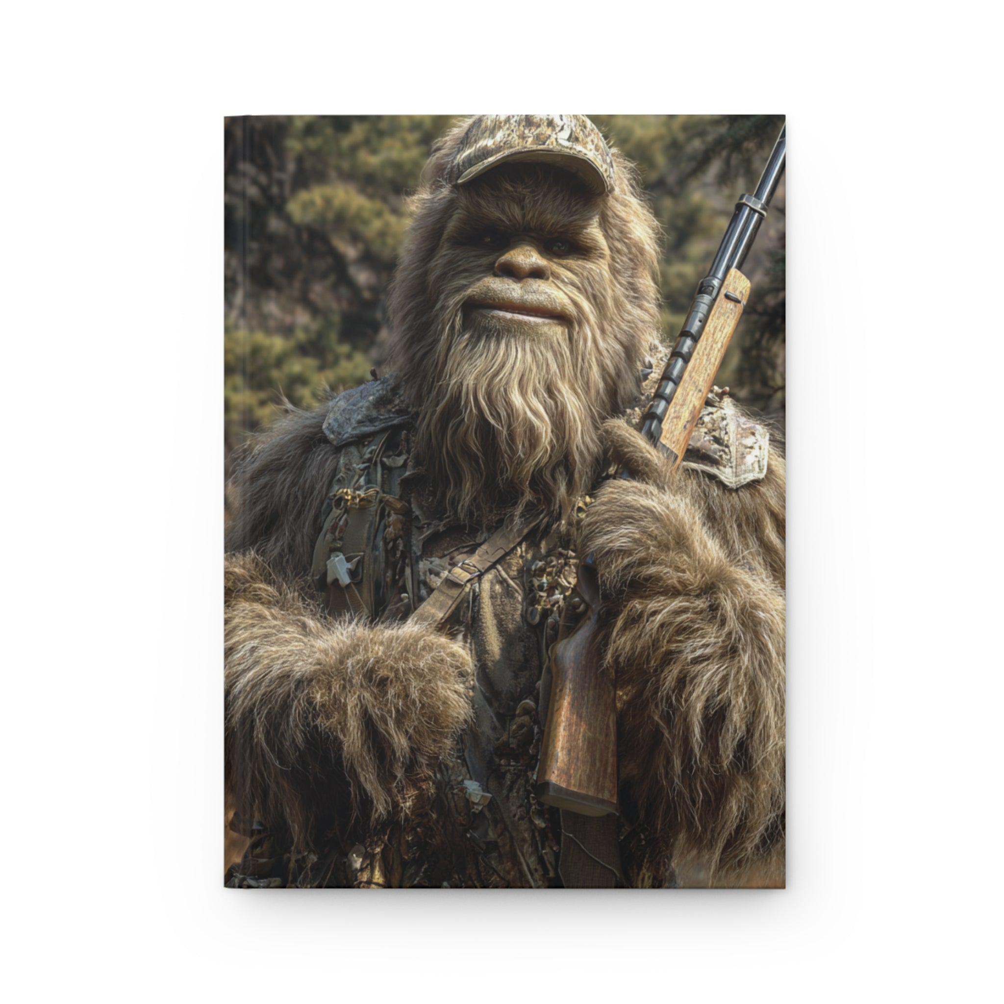Bigfoot Hunter Hardcover Journal Sasquatch Yeti
