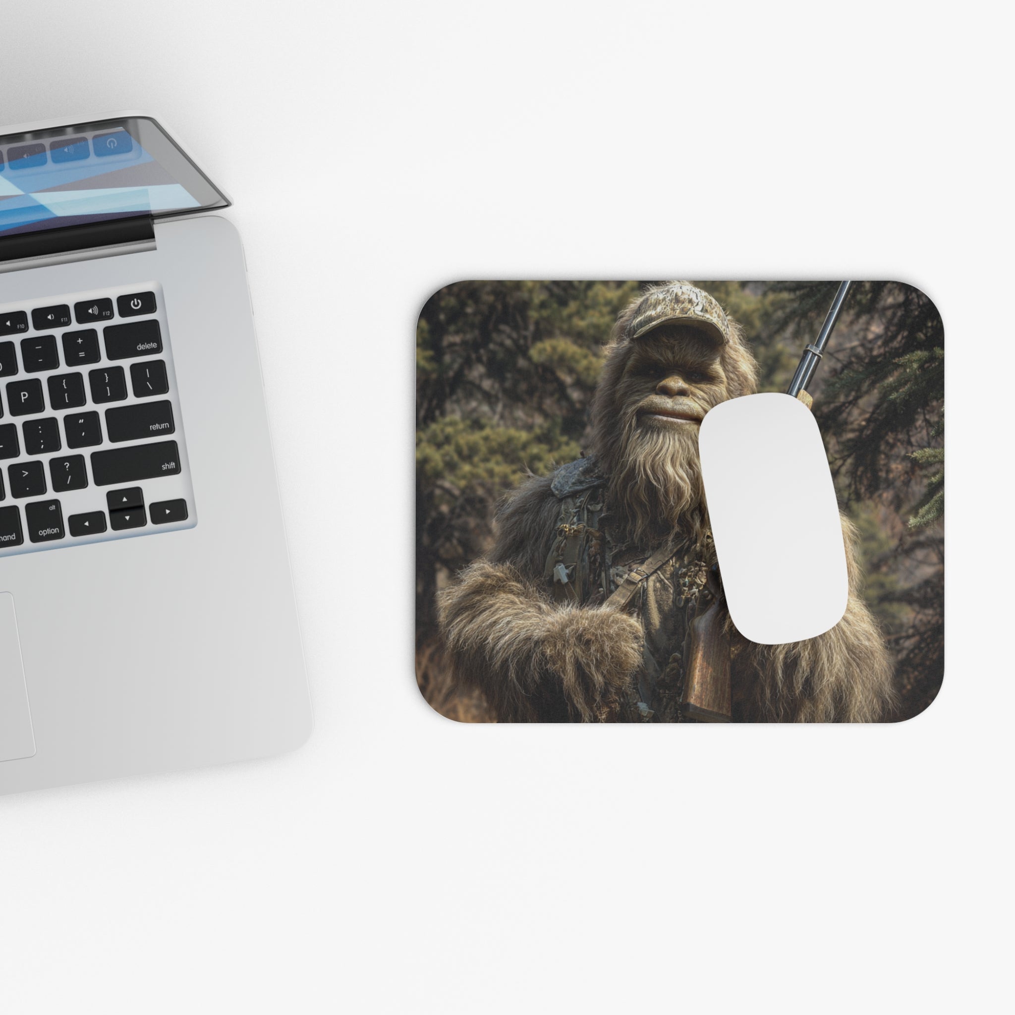Sasquatch Bigfoot  Yeti Mouse Pad