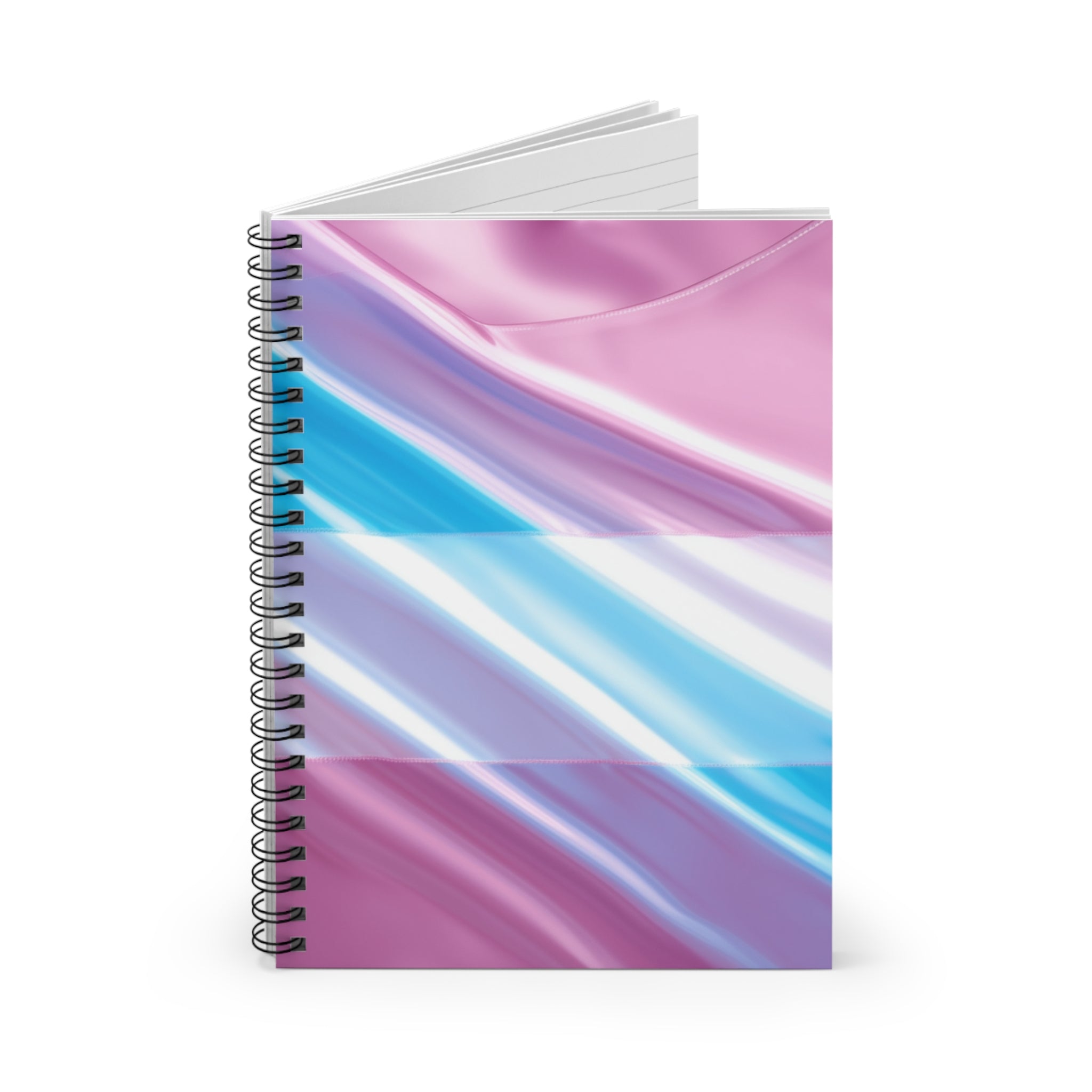 Trans Pride Spiral Notebook - Ruled Lines