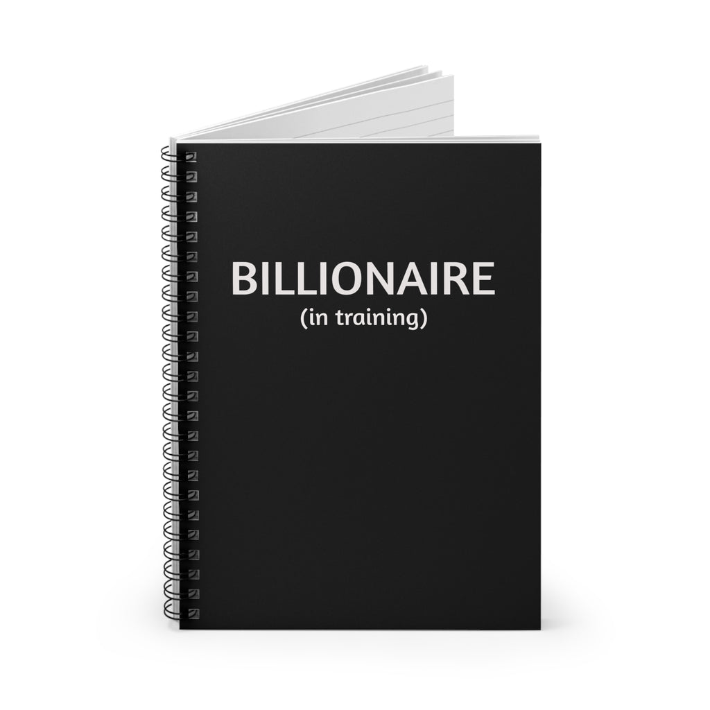 Billionaire Notebook - Ideal for Aspirational Dreamers, Journaling, Goal Setting, Gift for Students, Motivational Diary