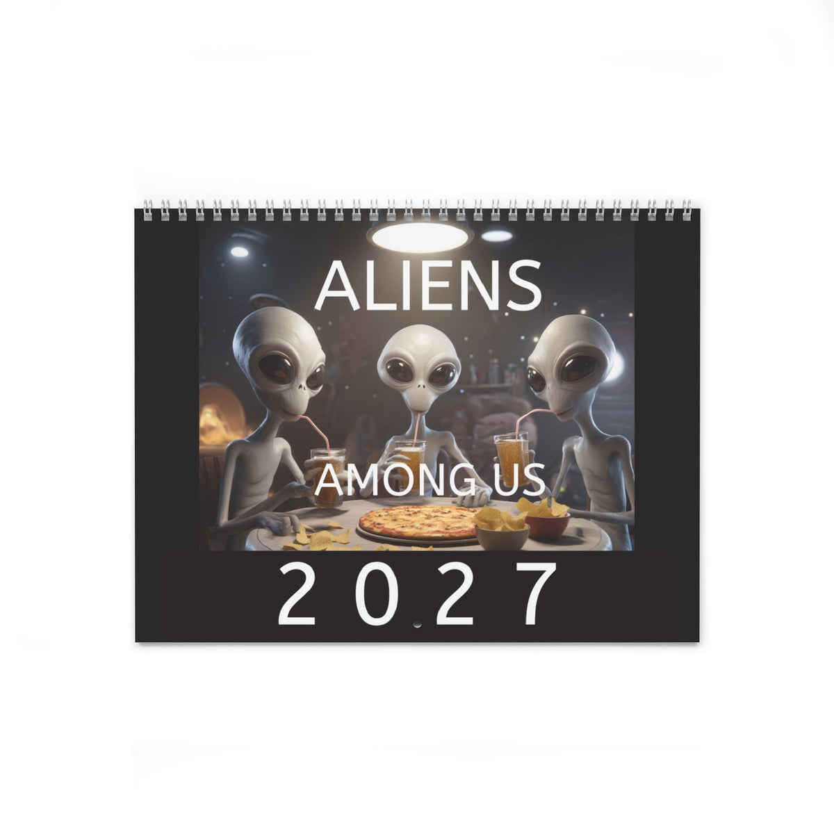 2027 Aliens Among Us Wall Calendar
