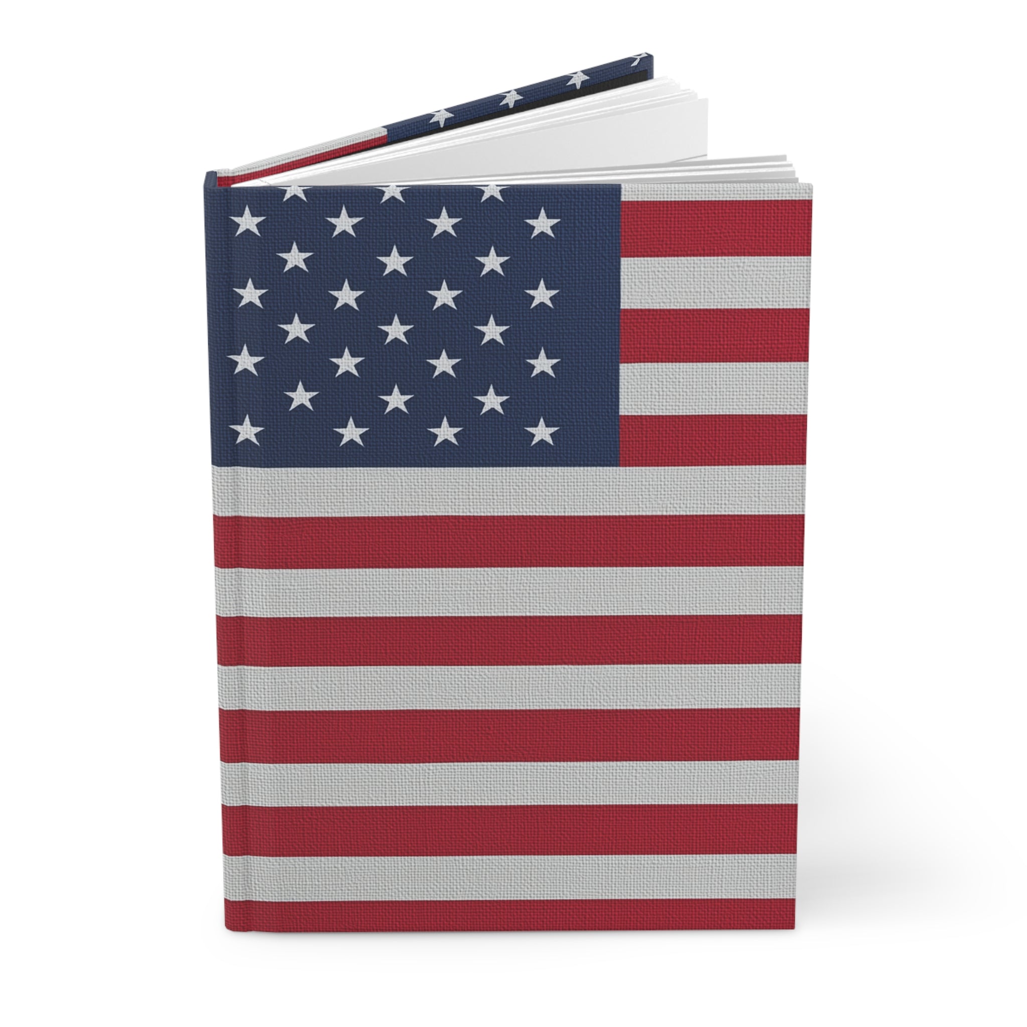 American Flag Hardcover Journal  USA