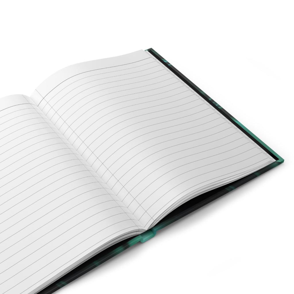 Emerald Green Silk Texture Hardcover Journal