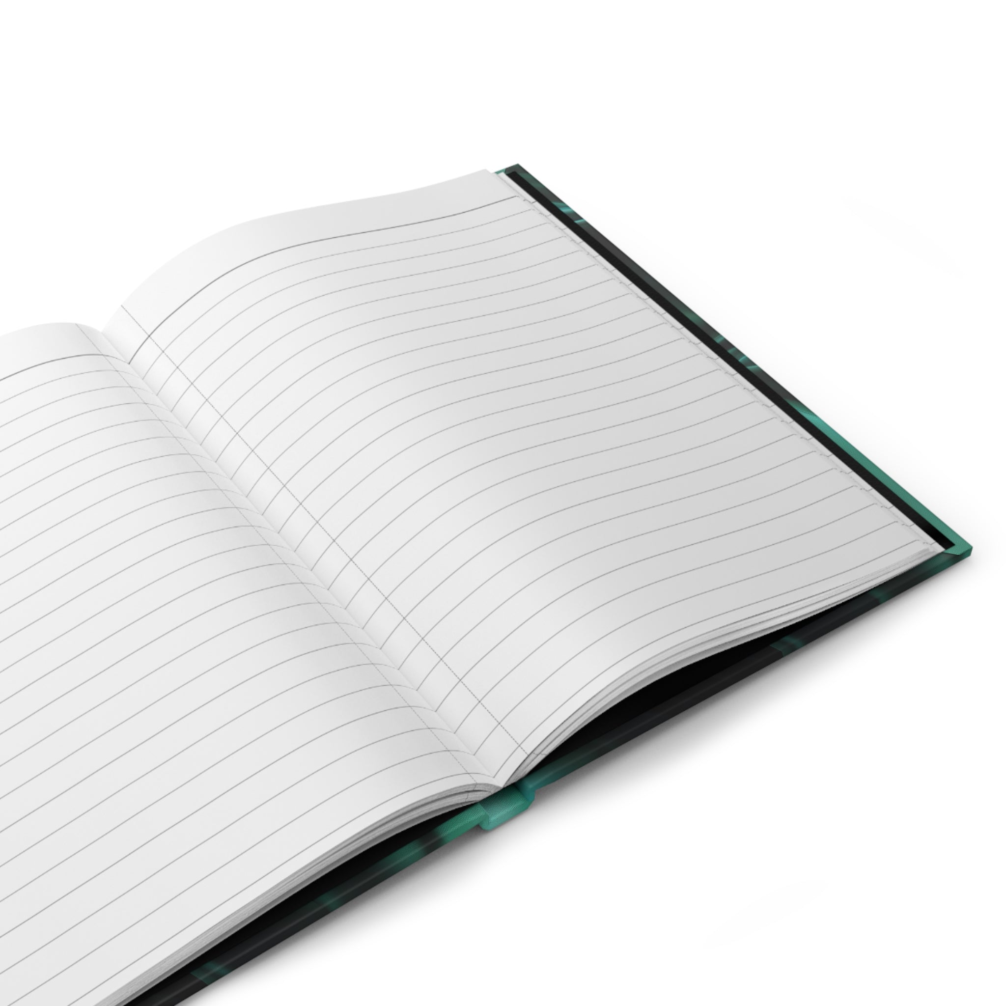 Emerald Green Silk Texture Hardcover Journal