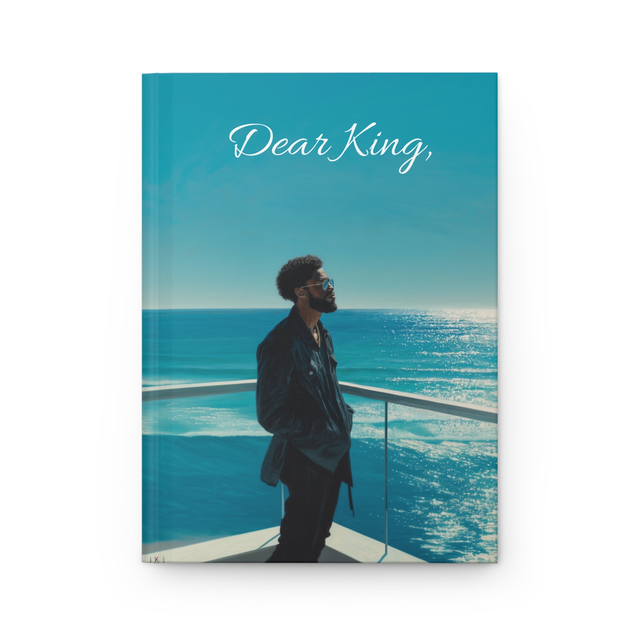 Dear King African American Hardcover Journal Notebook