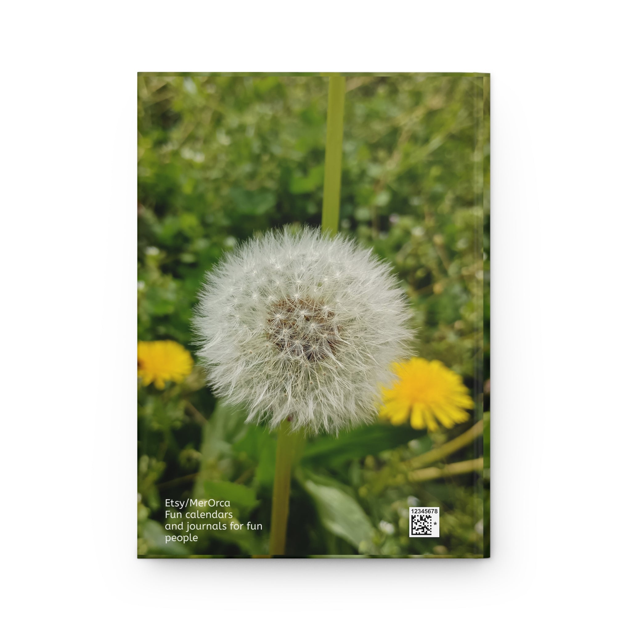 Dandelion Seed Head Journal