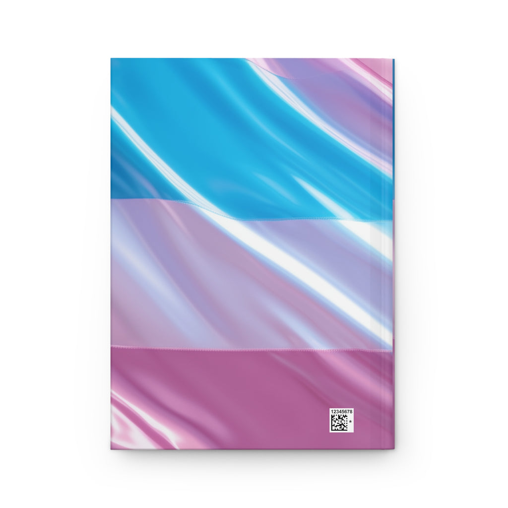 Transgender Pride Flag Hardcover Journal Notebook for LGBTQ+