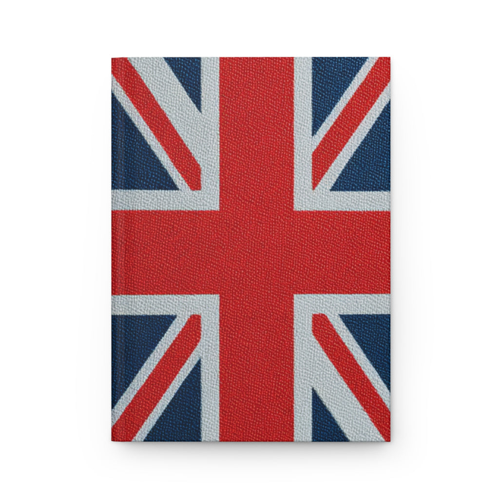 Union Jack Hardcover Journal British Flag