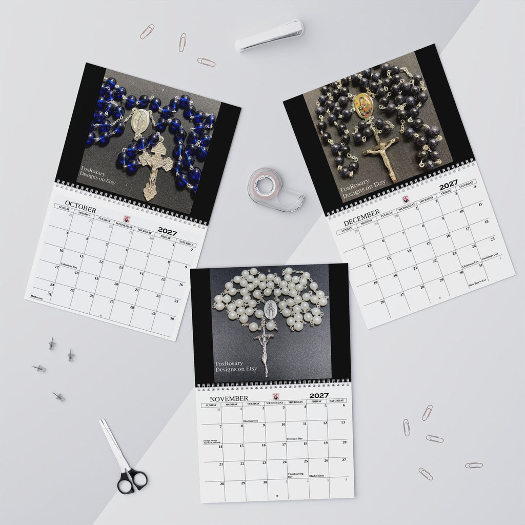 2027 Rosary Wall Calendar