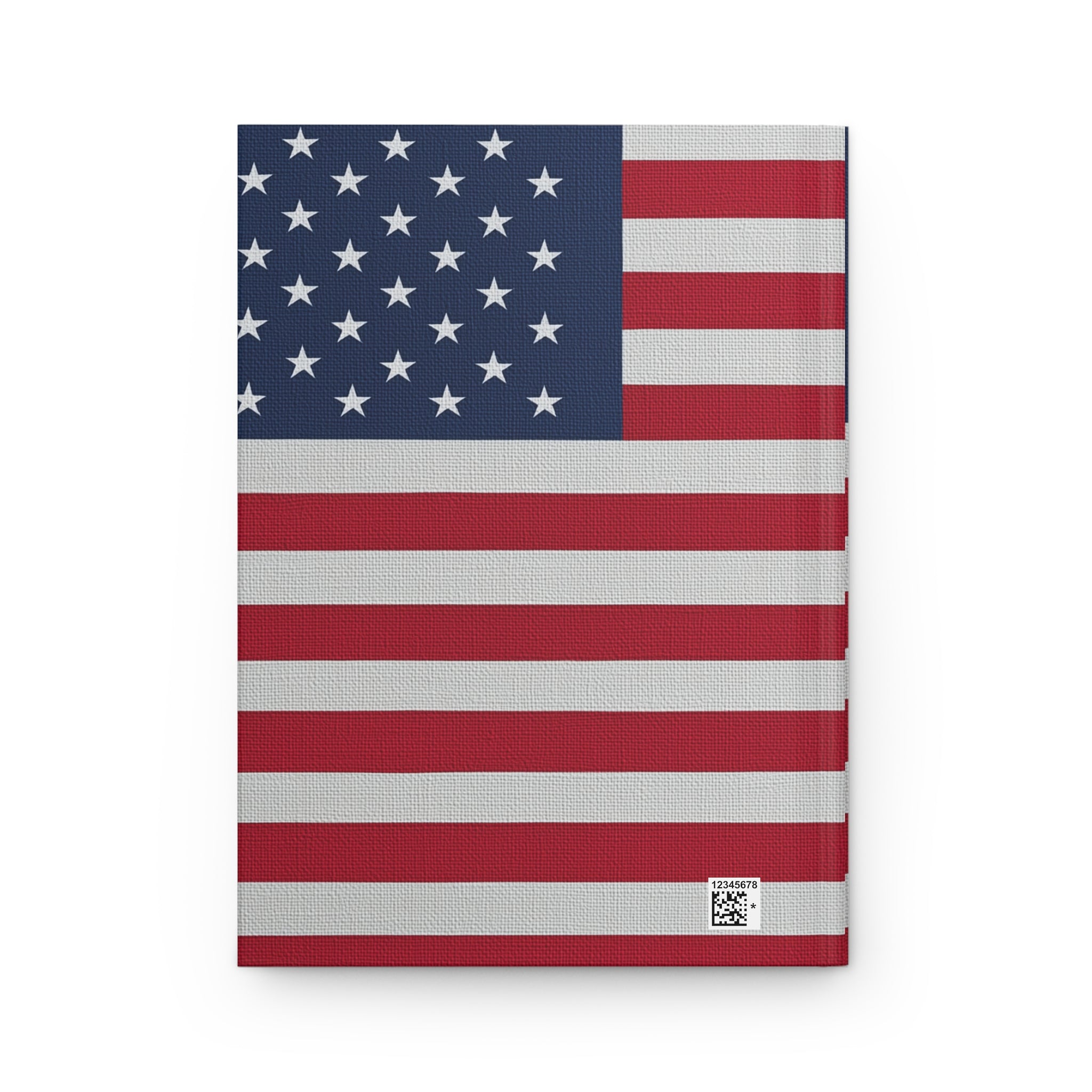 American Flag Hardcover Journal  USA