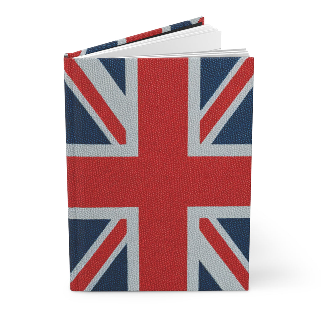 Union Jack Hardcover Journal British Flag