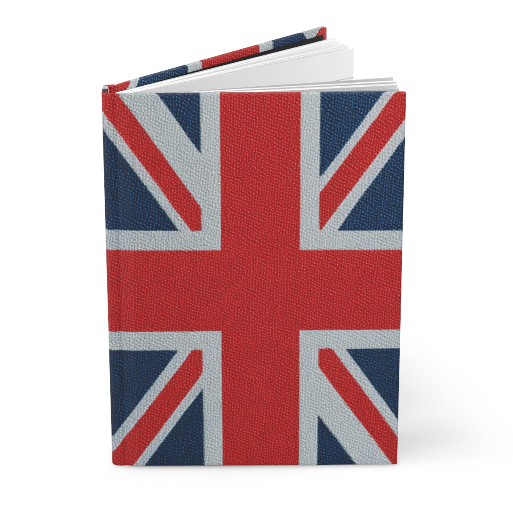 Union Jack Hardcover Journal British Flag