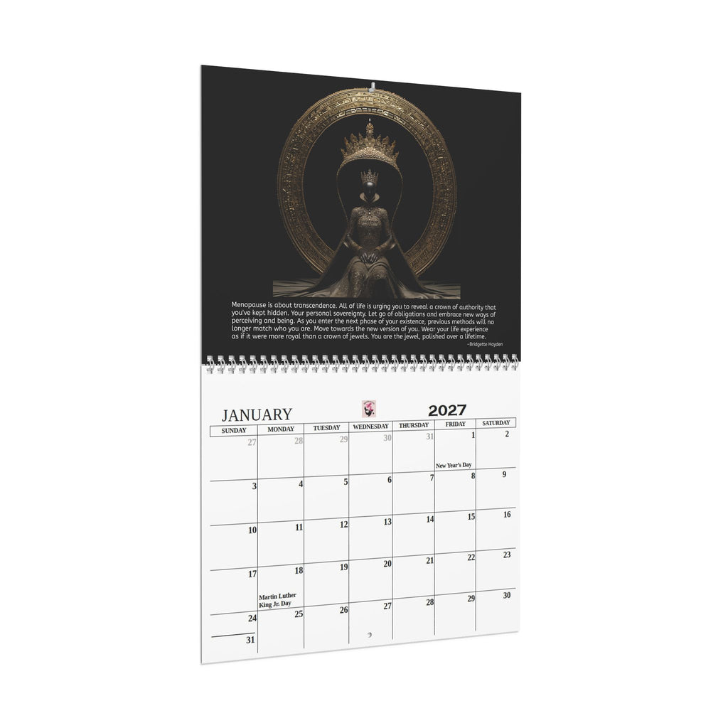2027 Menopause Wisdom Wall Calendar