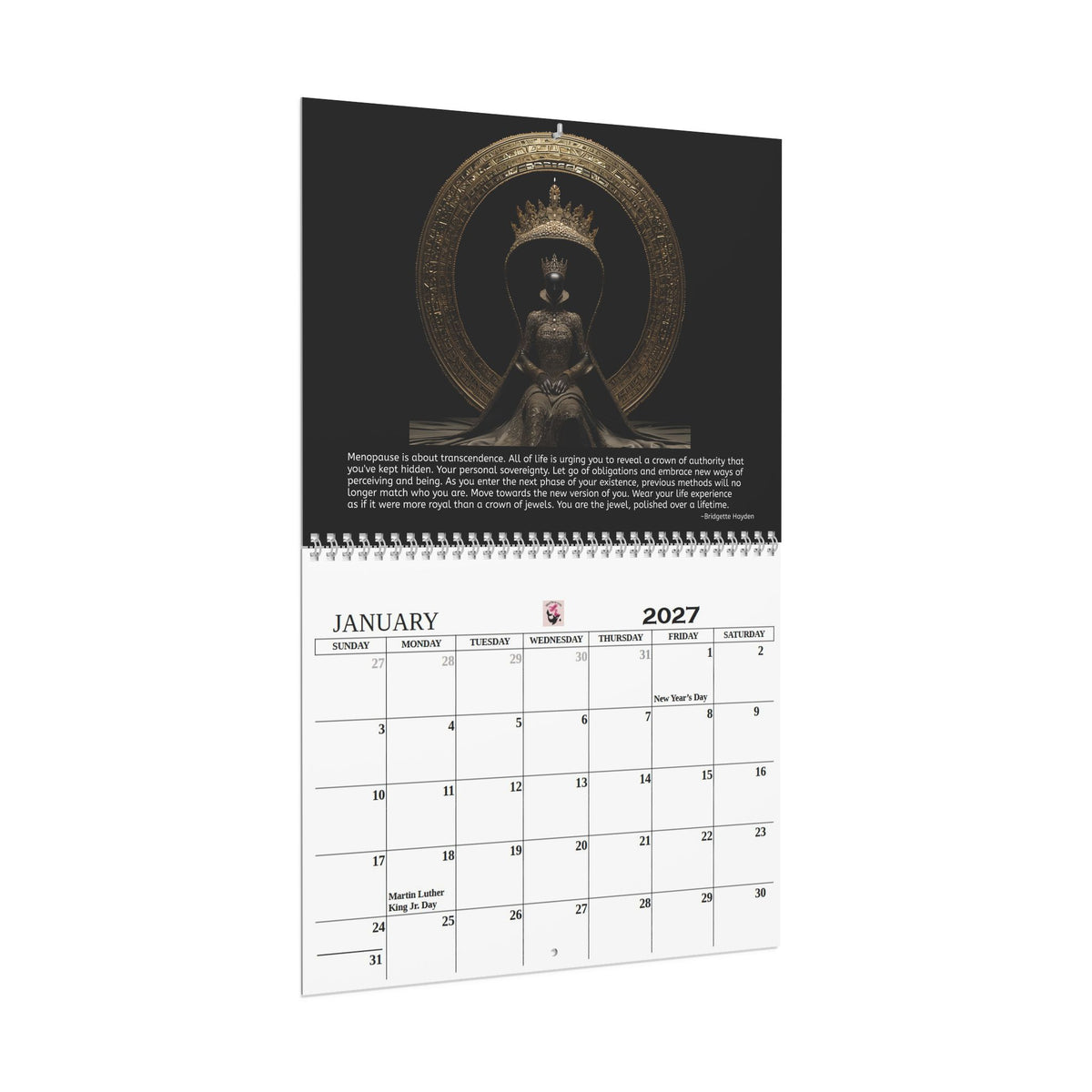 2027 Menopause Wisdom Wall Calendar