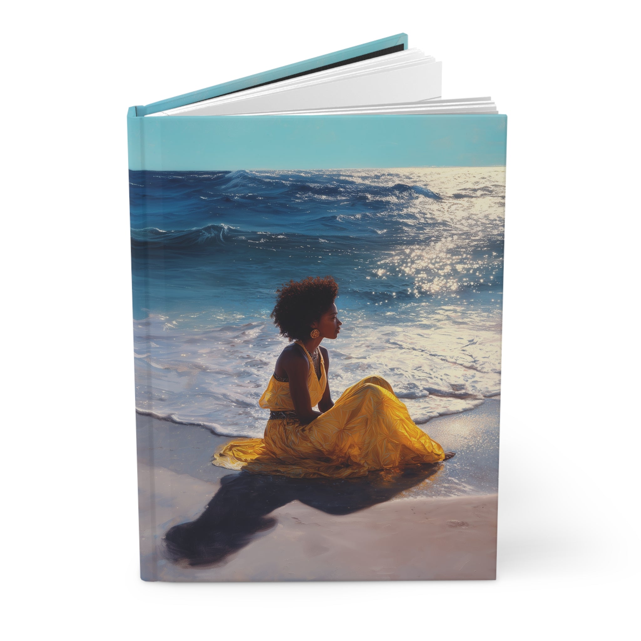 Black Queen African American Beach Journal