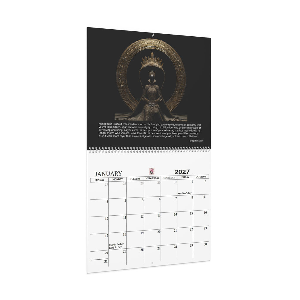 2027 Menopause Wisdom Wall Calendar