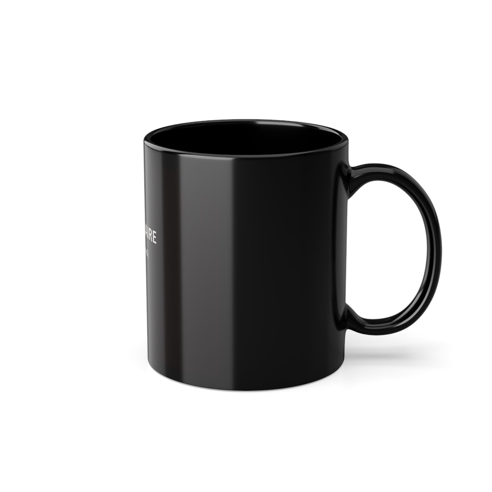 Millionaire (In Training) Black Coffee Cup | 11oz Ceramic Mug