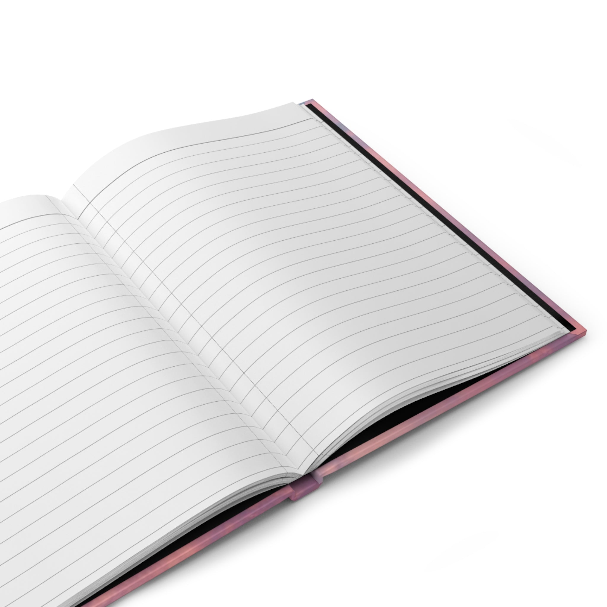 Pink Sunset Cloud Hardcover Journal