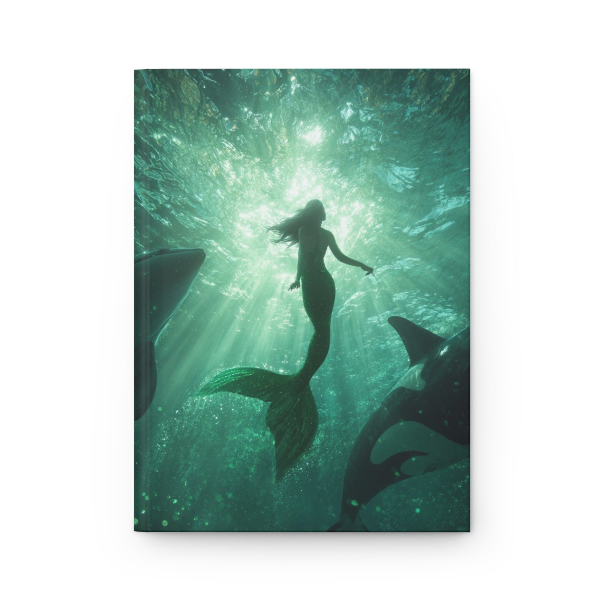 Mermaid Hardcover Journal Ocean Fantasy Notebook