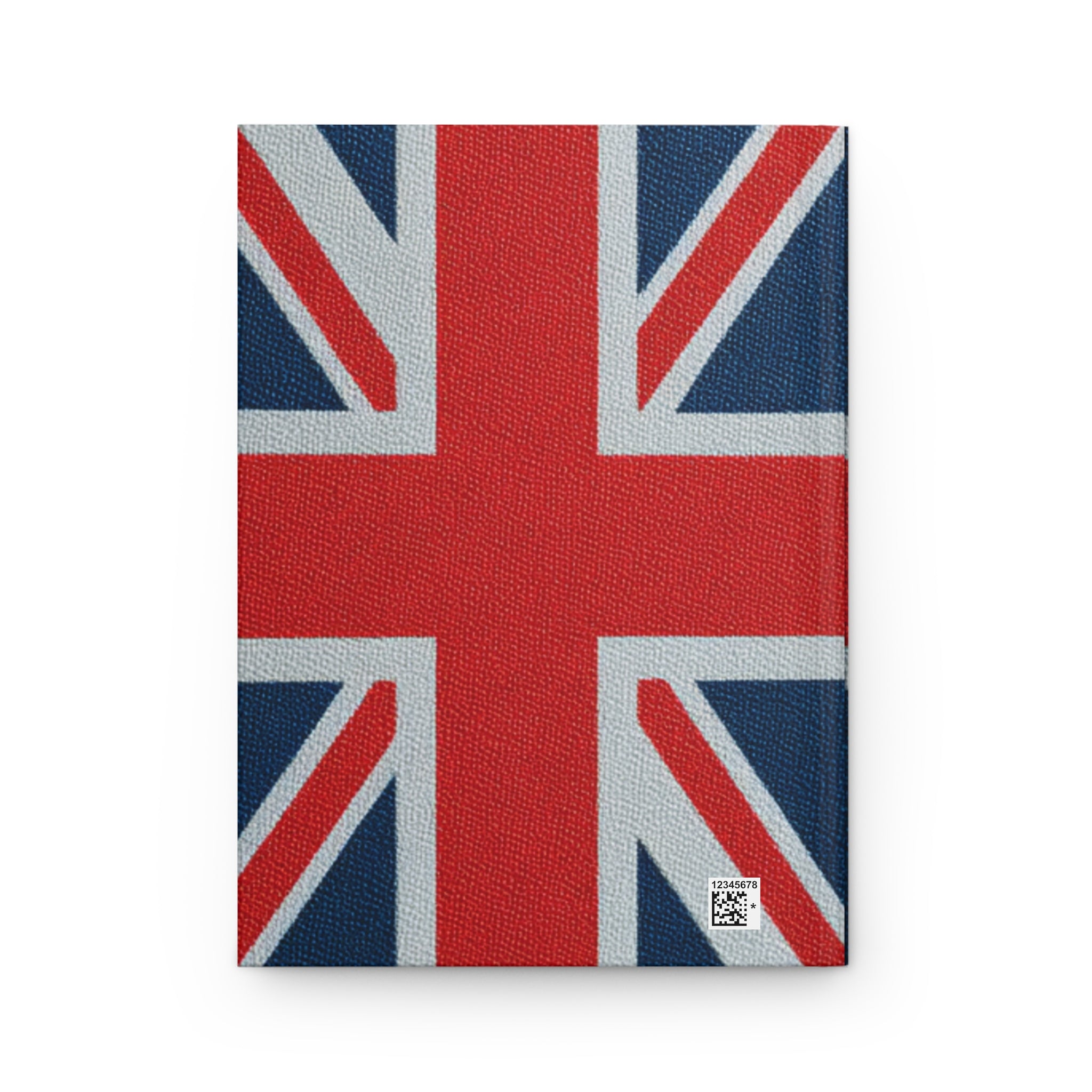 Union Jack Hardcover Journal British Flag