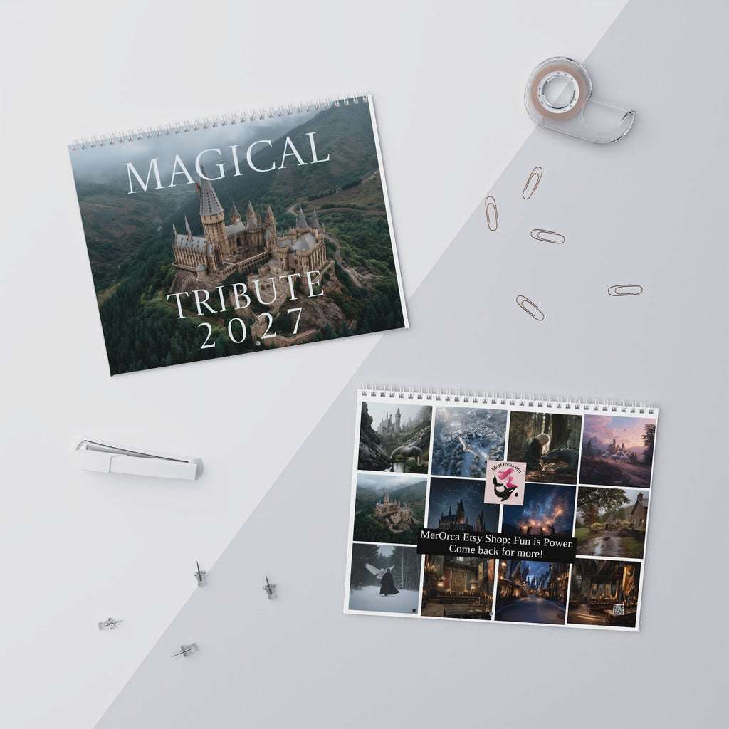 2027 Magical Tribute Wall Calendar Fantasy Calendar