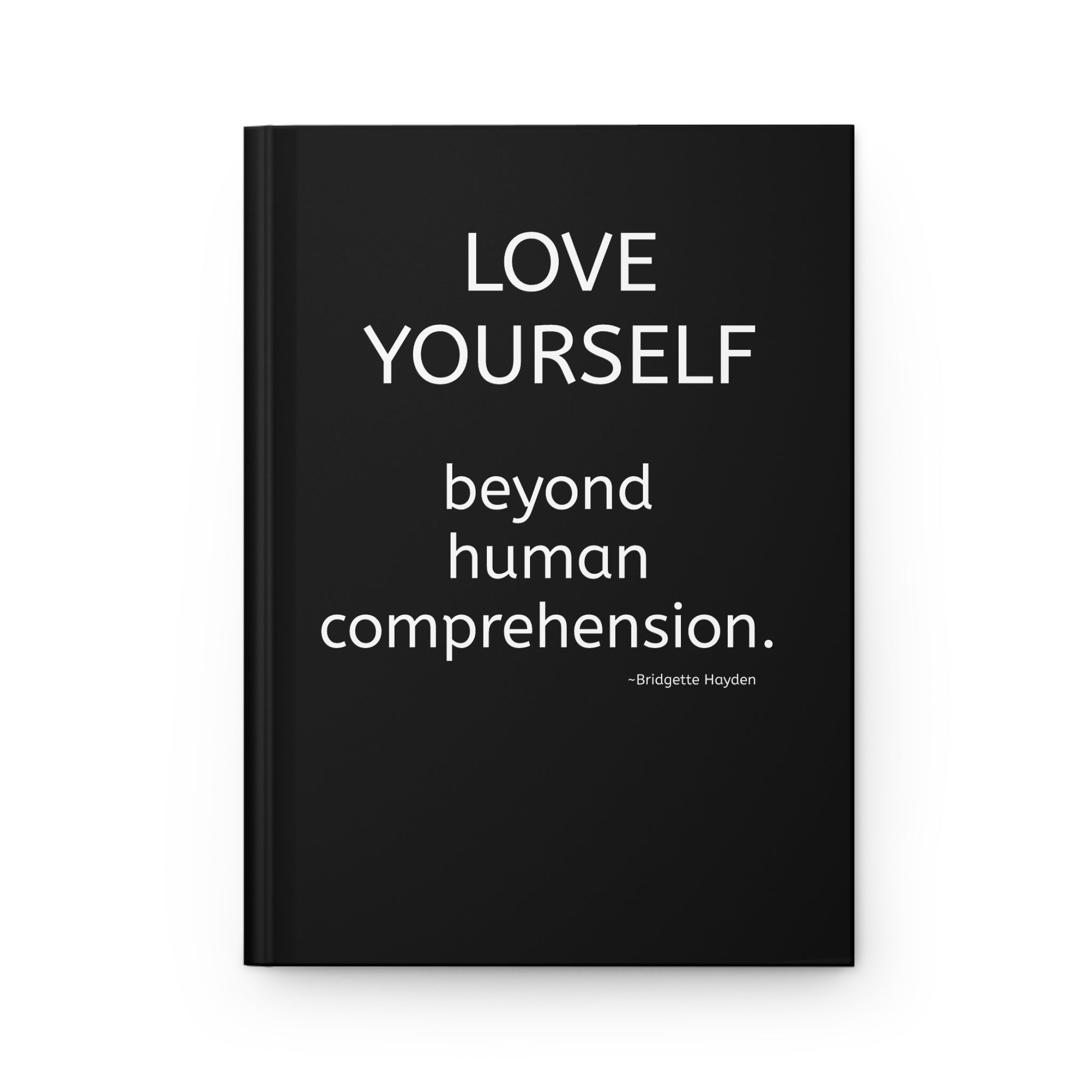 'Love Yourself' Hardcover Journal