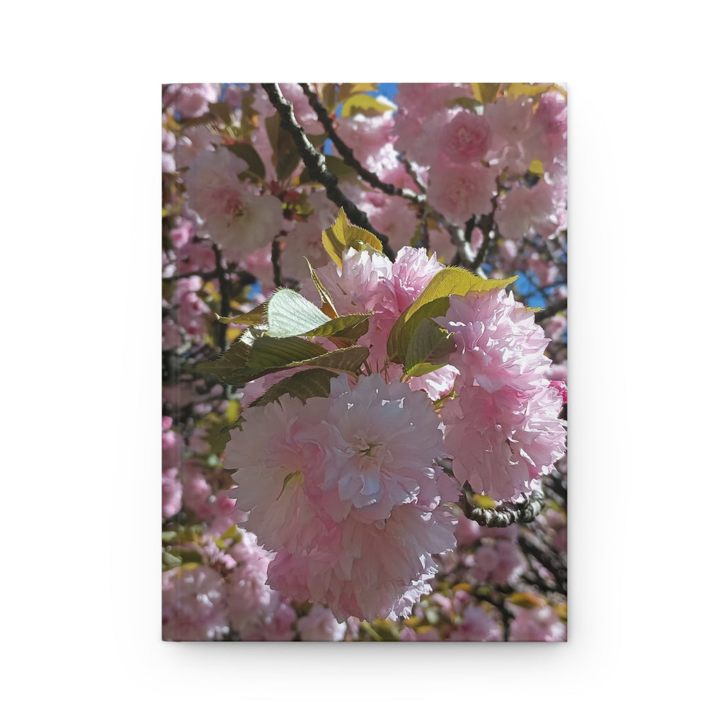 Pink Floral Hardcover Journal Notebook Gift