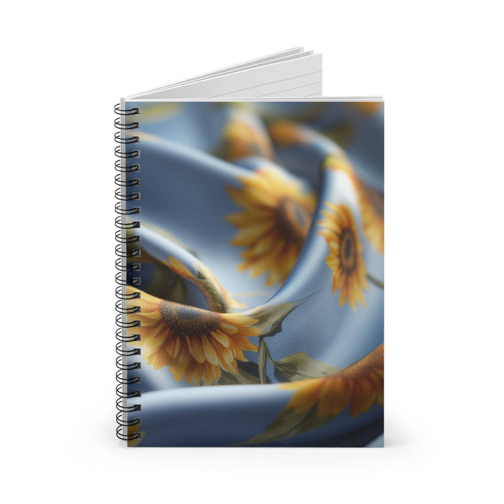 Sunflower Spiral Notebook - Ruled Line | Floral Journal for Writing, Art, School Supplies, Gift Ideas, Summer Decor