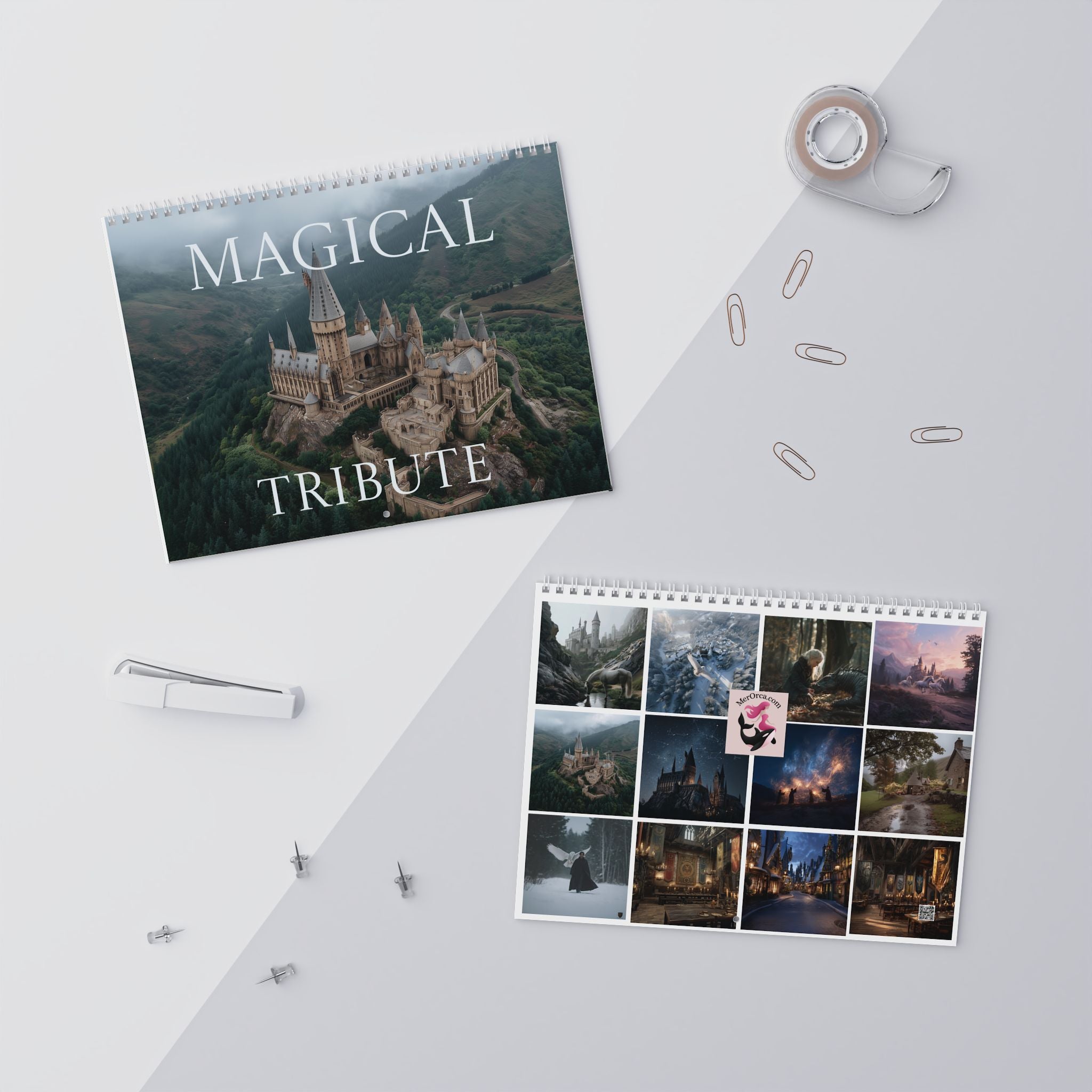 Magical Tribute Wall Calendar  Fantasy Calendar 2026