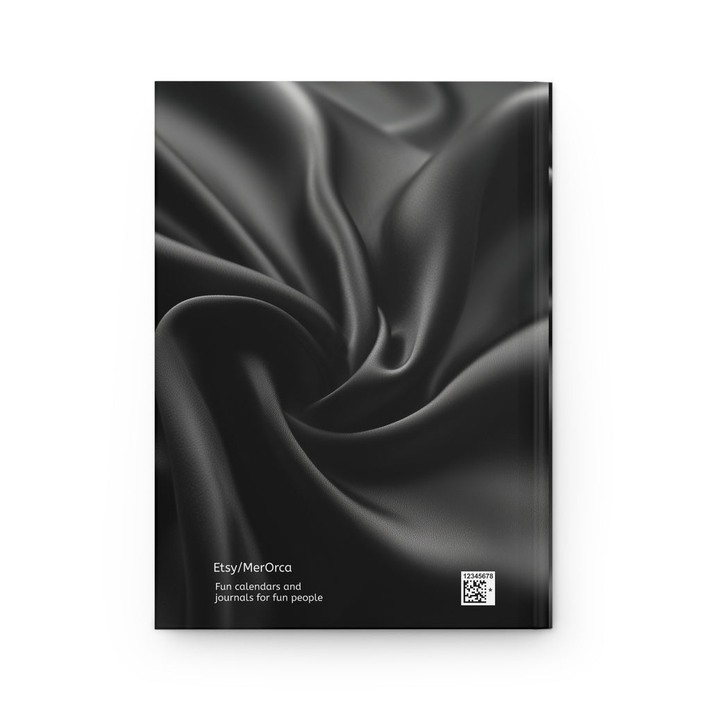 Black Satin Hardcover Journal