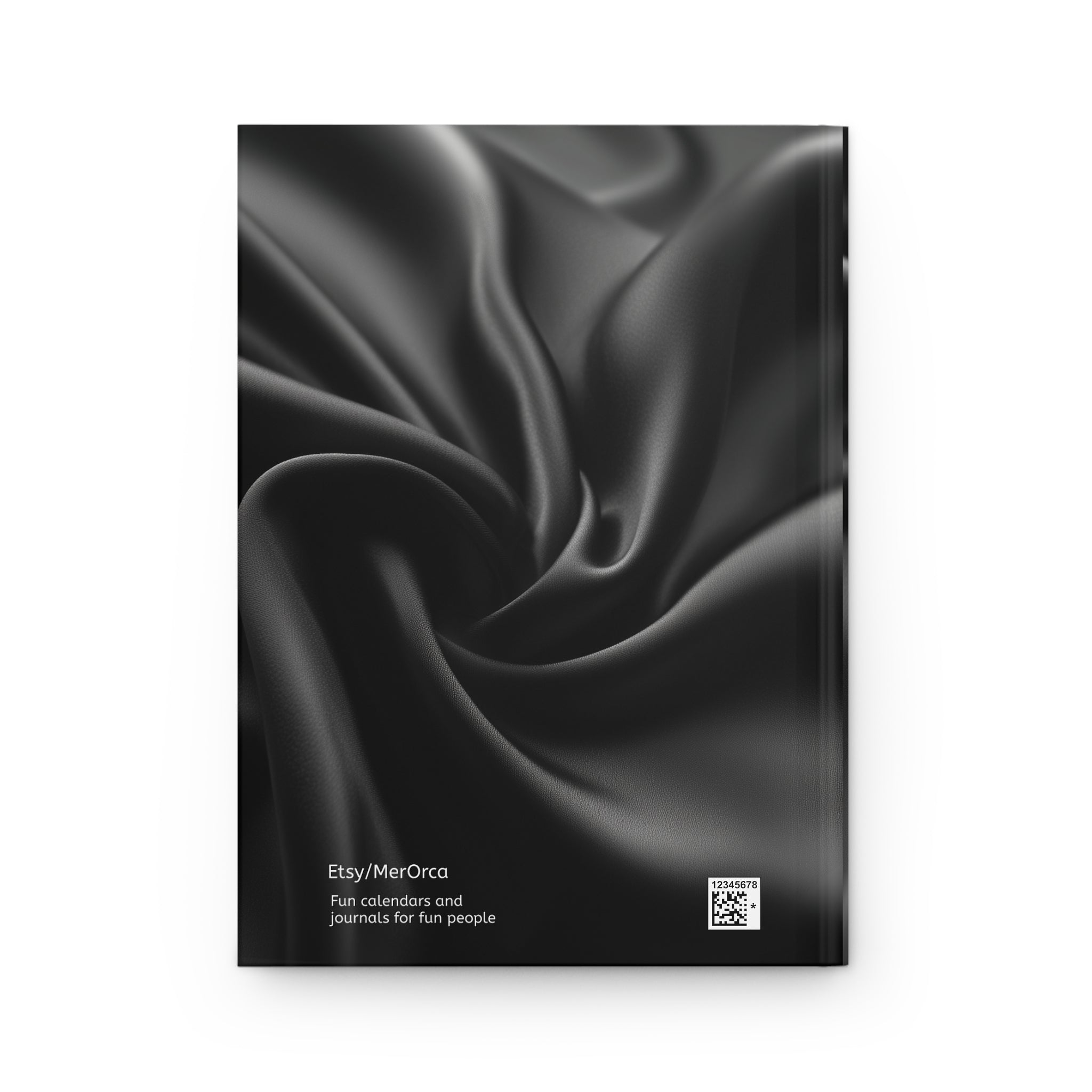 Black Satin Hardcover Journal