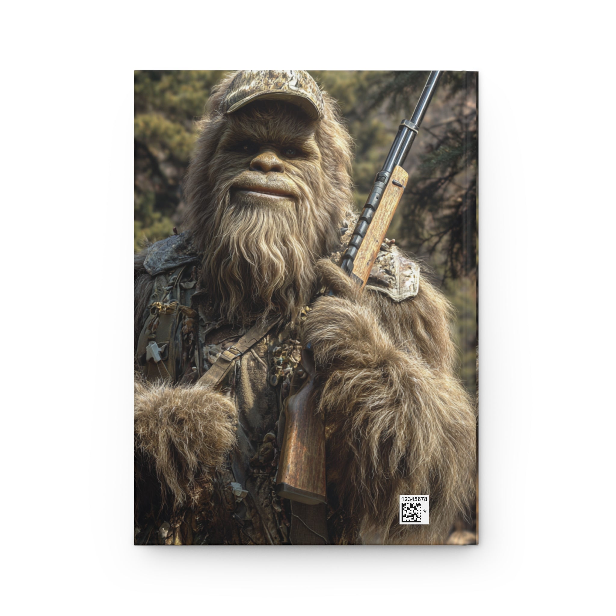 Bigfoot Hunter Hardcover Journal Sasquatch Yeti