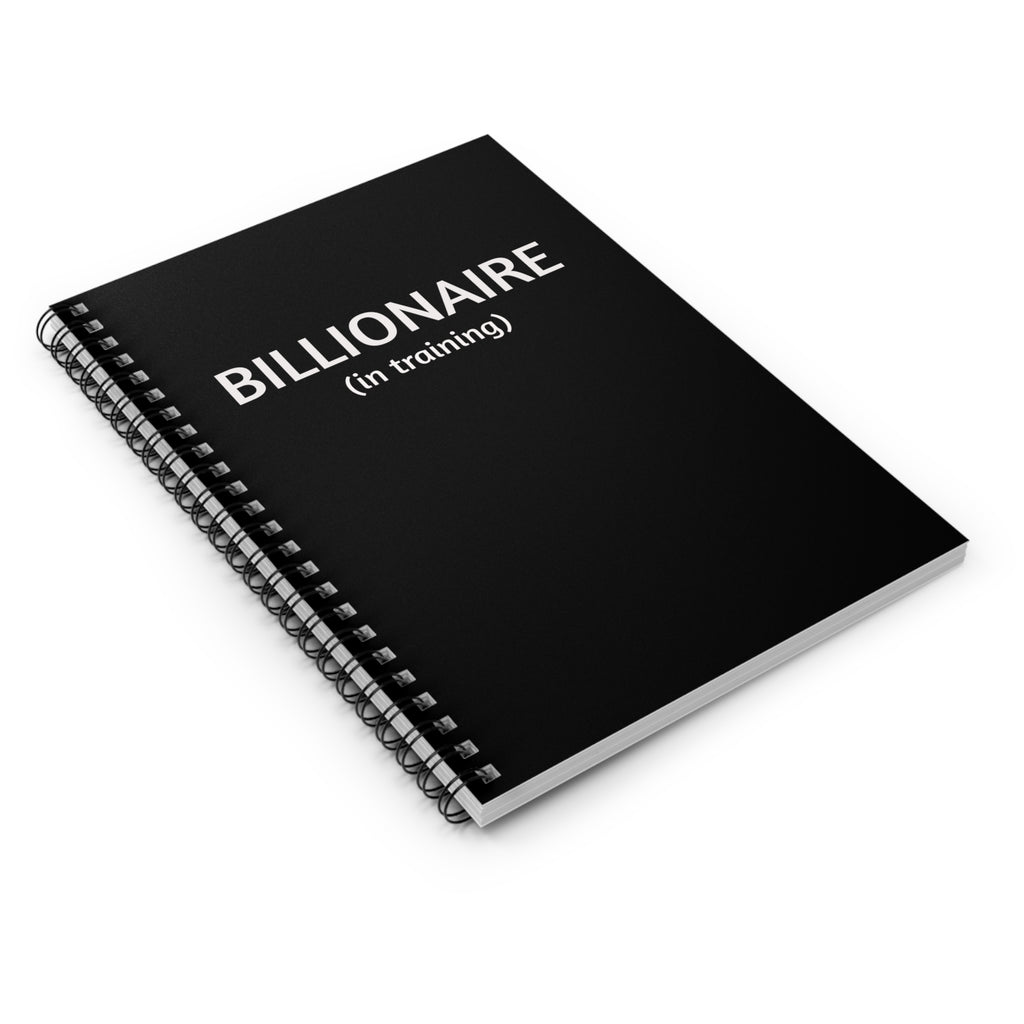 Billionaire Notebook - Ideal for Aspirational Dreamers, Journaling, Goal Setting, Gift for Students, Motivational Diary