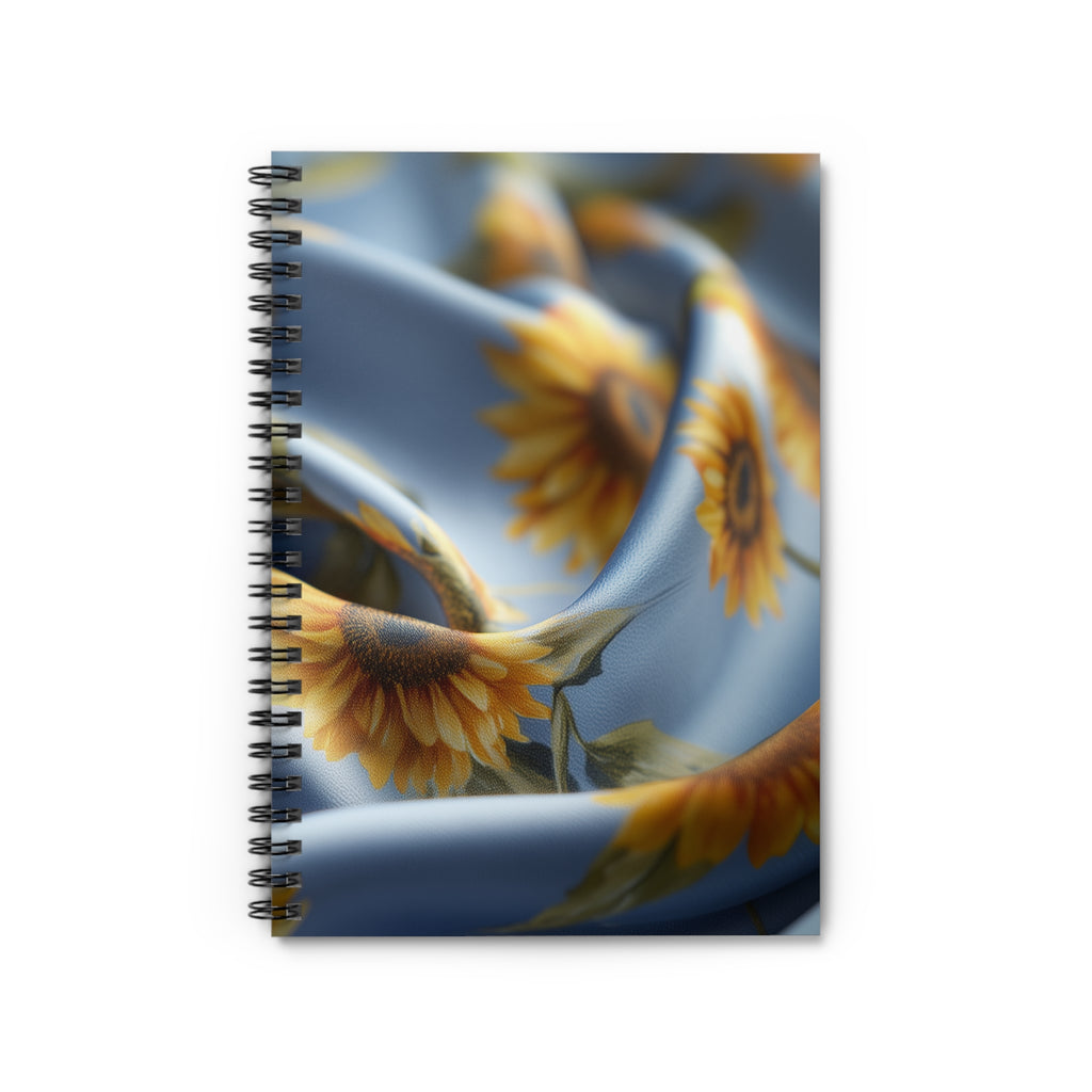 Sunflower Spiral Notebook - Ruled Line | Floral Journal for Writing, Art, School Supplies, Gift Ideas, Summer Decor