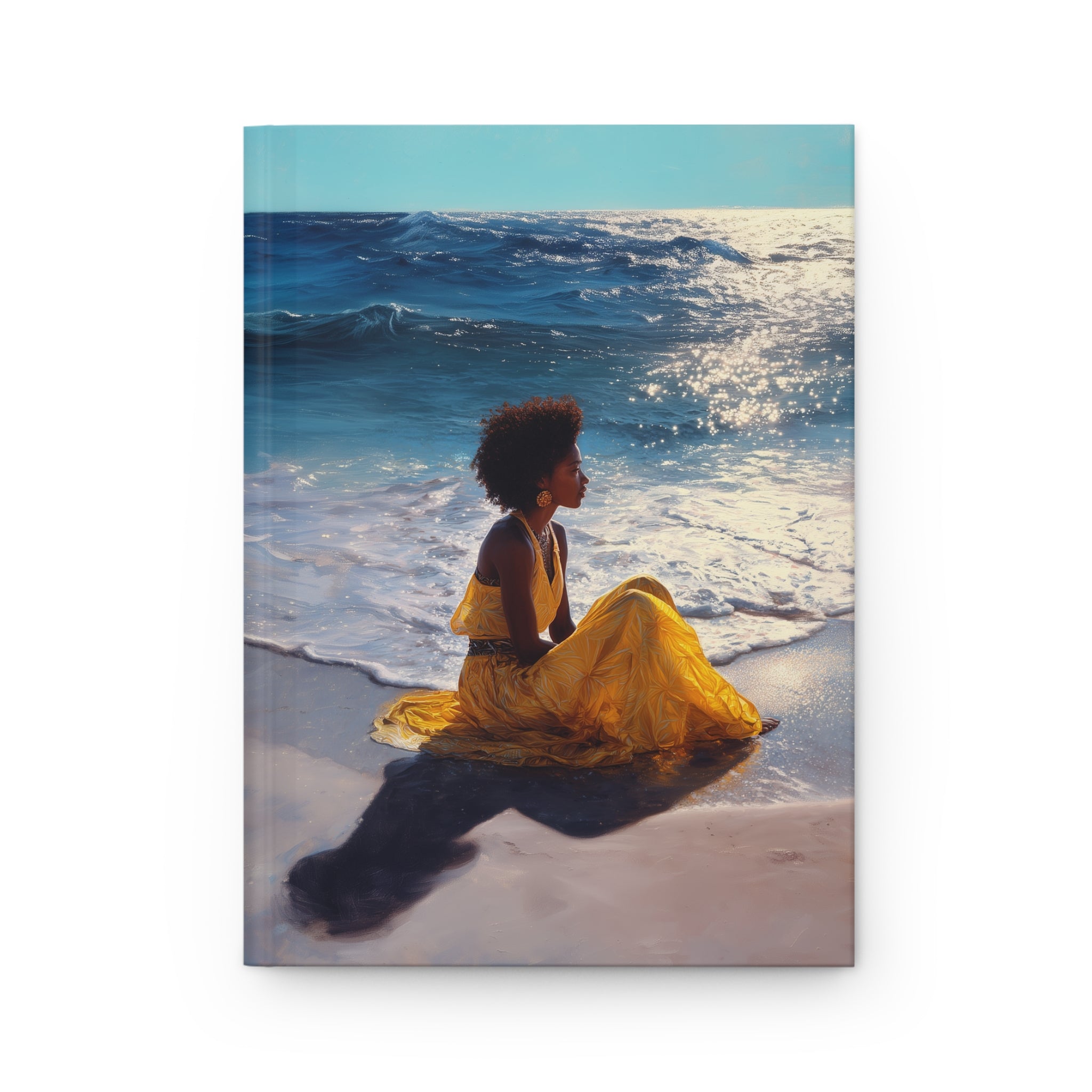 Black Queen African American Beach Journal