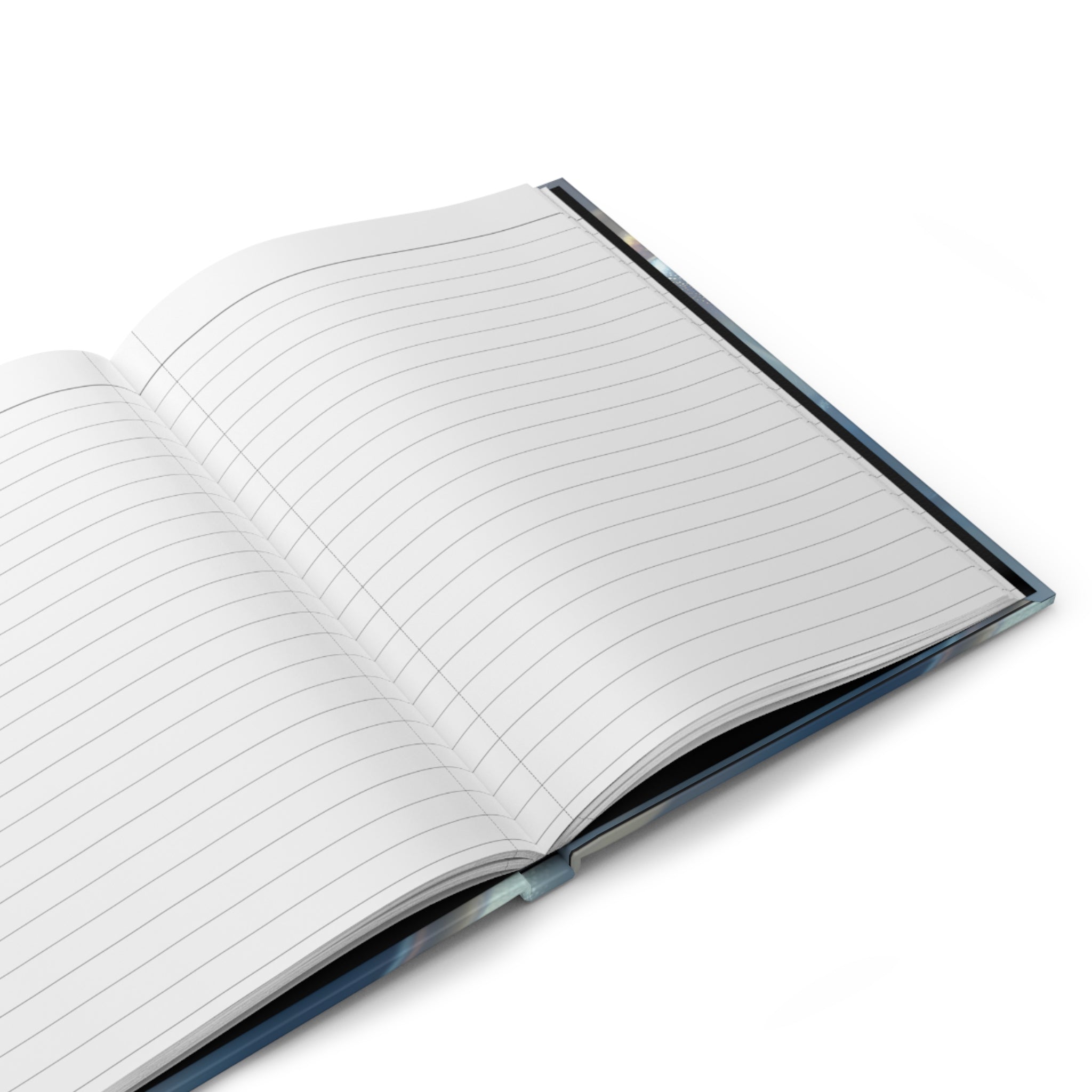 Light Blue Satin Hardcover Journal