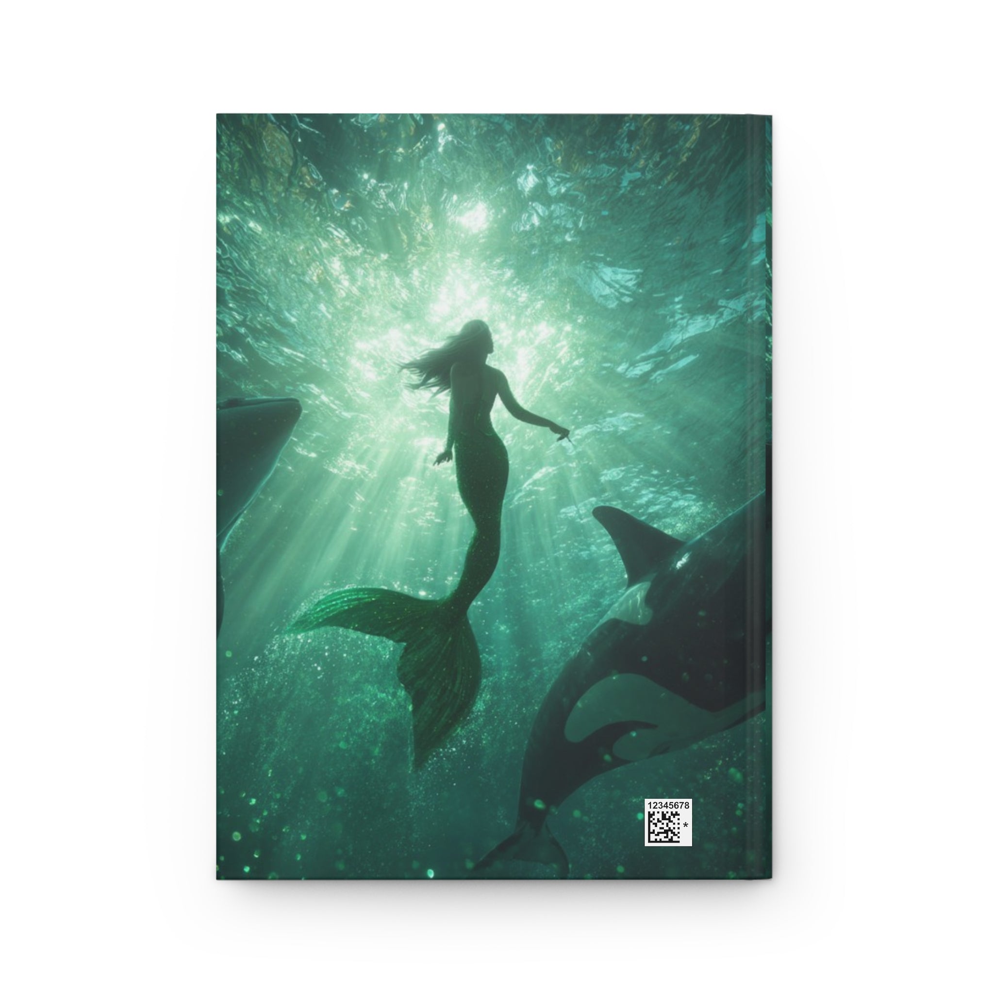 Mermaid Hardcover Journal Ocean Fantasy Notebook