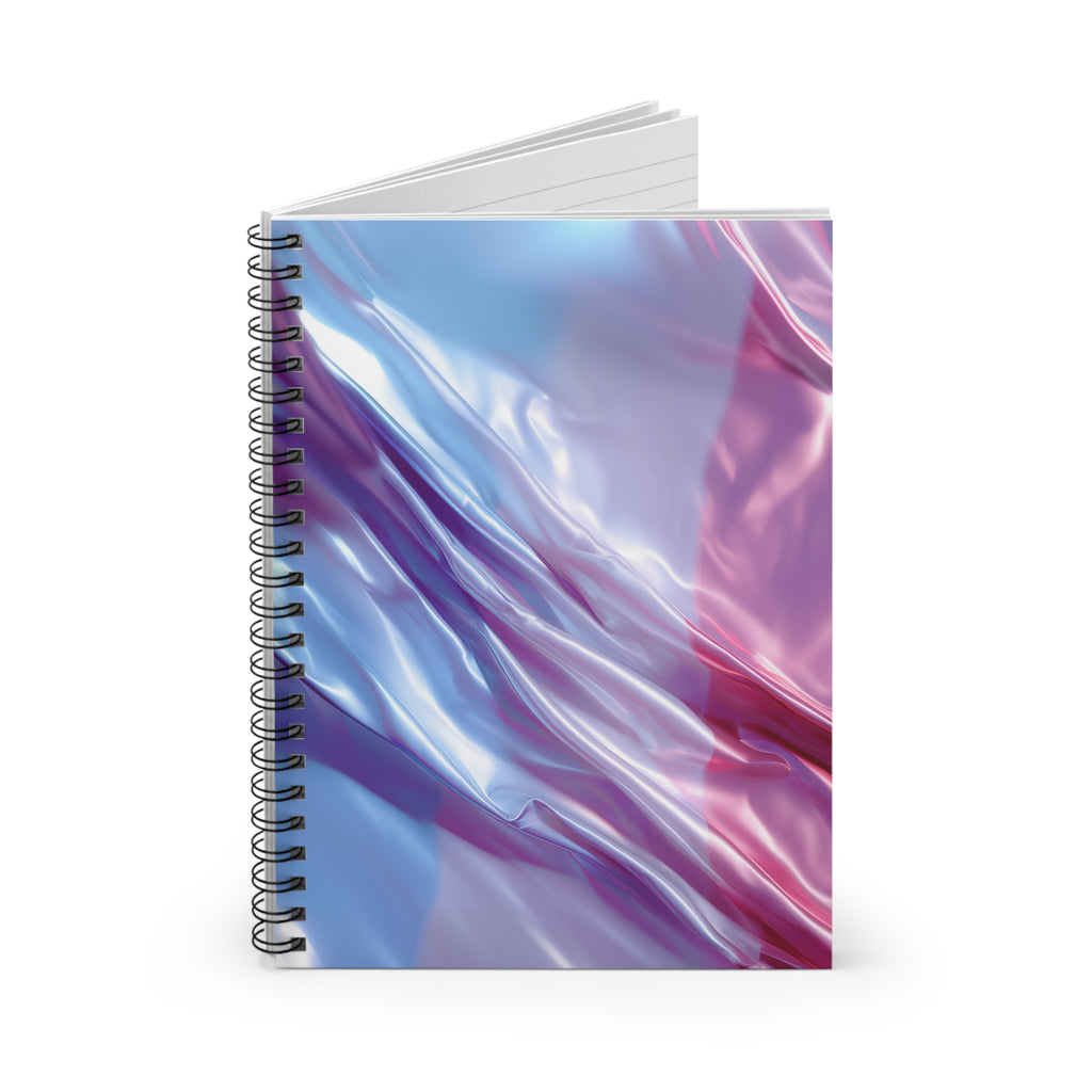 Transgender Spiral Notebook - Stylish Ruled Line Design
