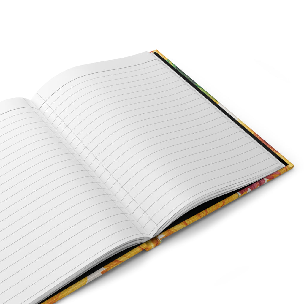 Colorful Sunflower Hardcover Journal Notebook Gift