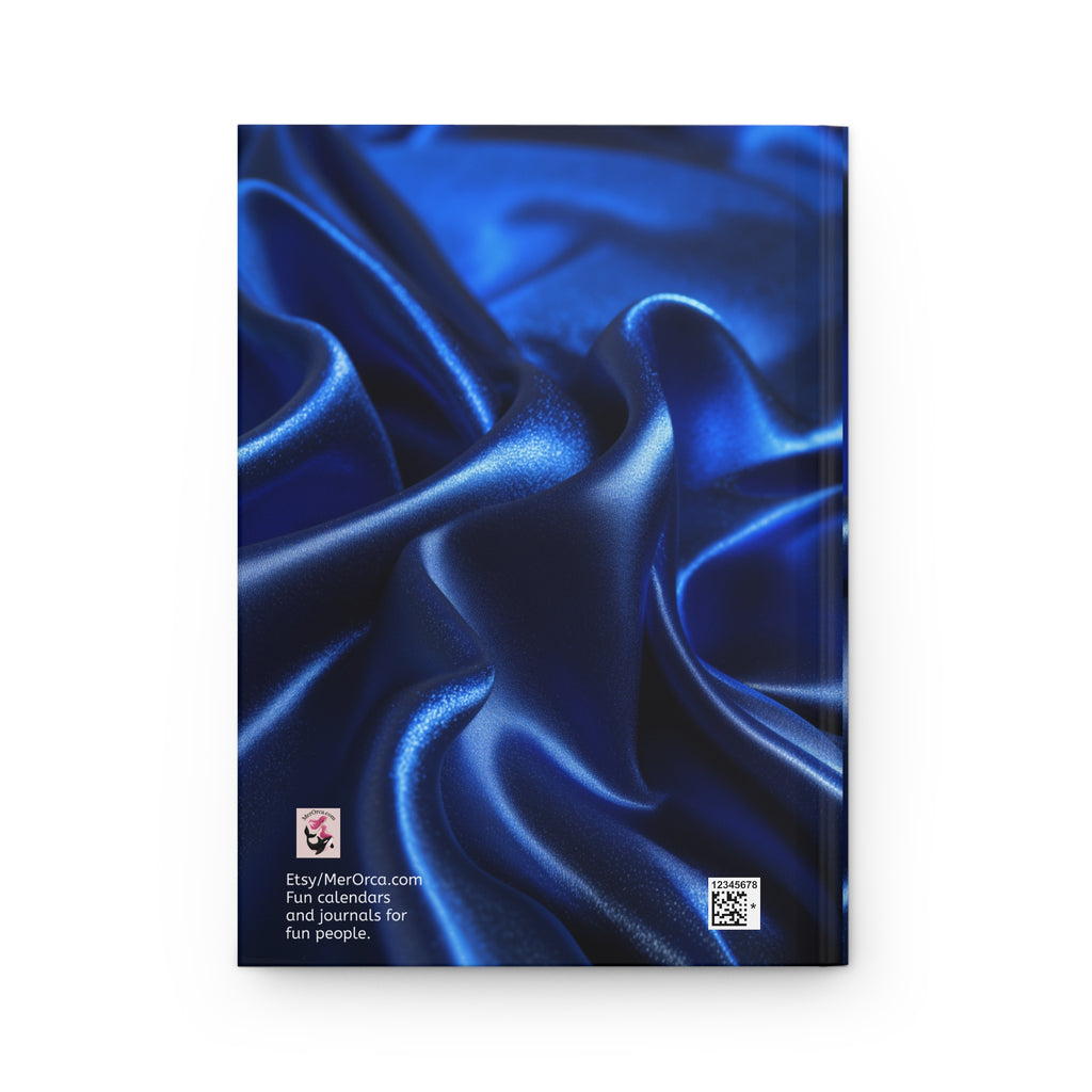Royal Blue Satin Appearance Hardcover Journal Writing & Gifts