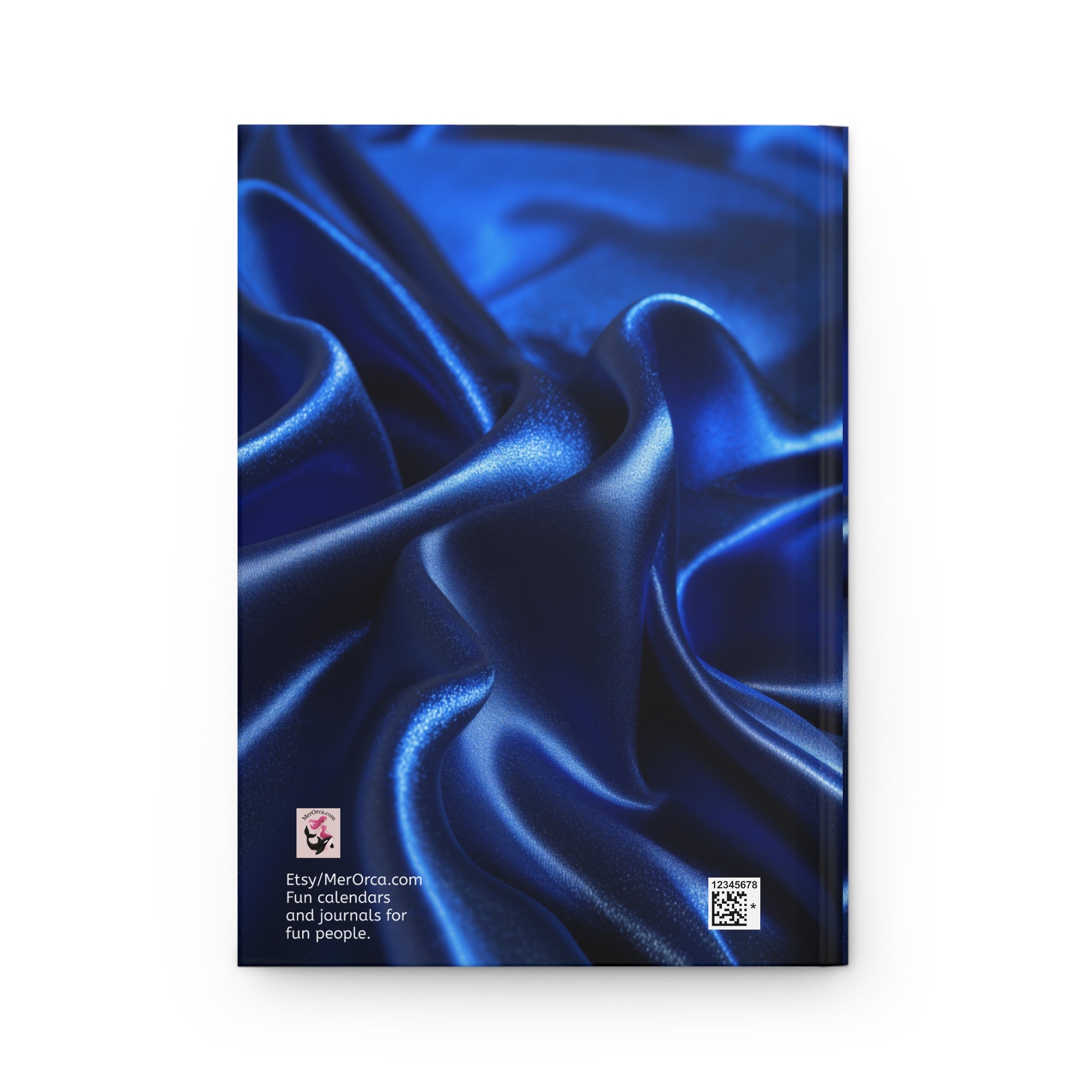 Royal Blue Satin Appearance Hardcover Journal Writing & Gifts