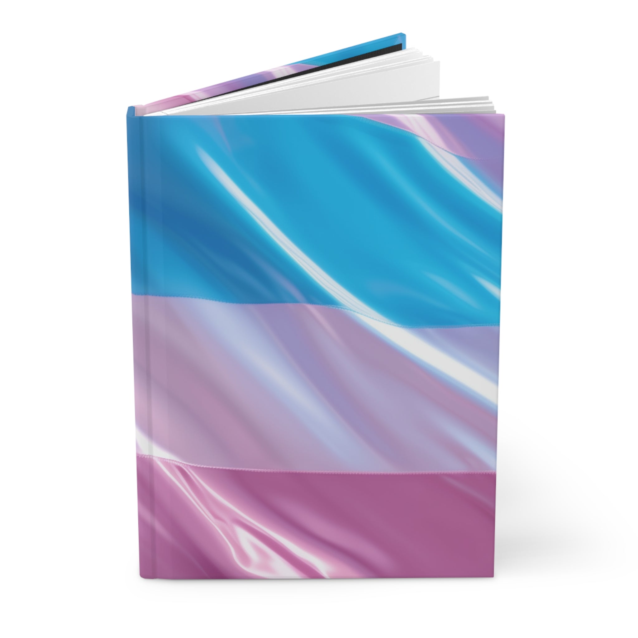 Transgender Pride Flag Hardcover Journal Notebook for LGBTQ+