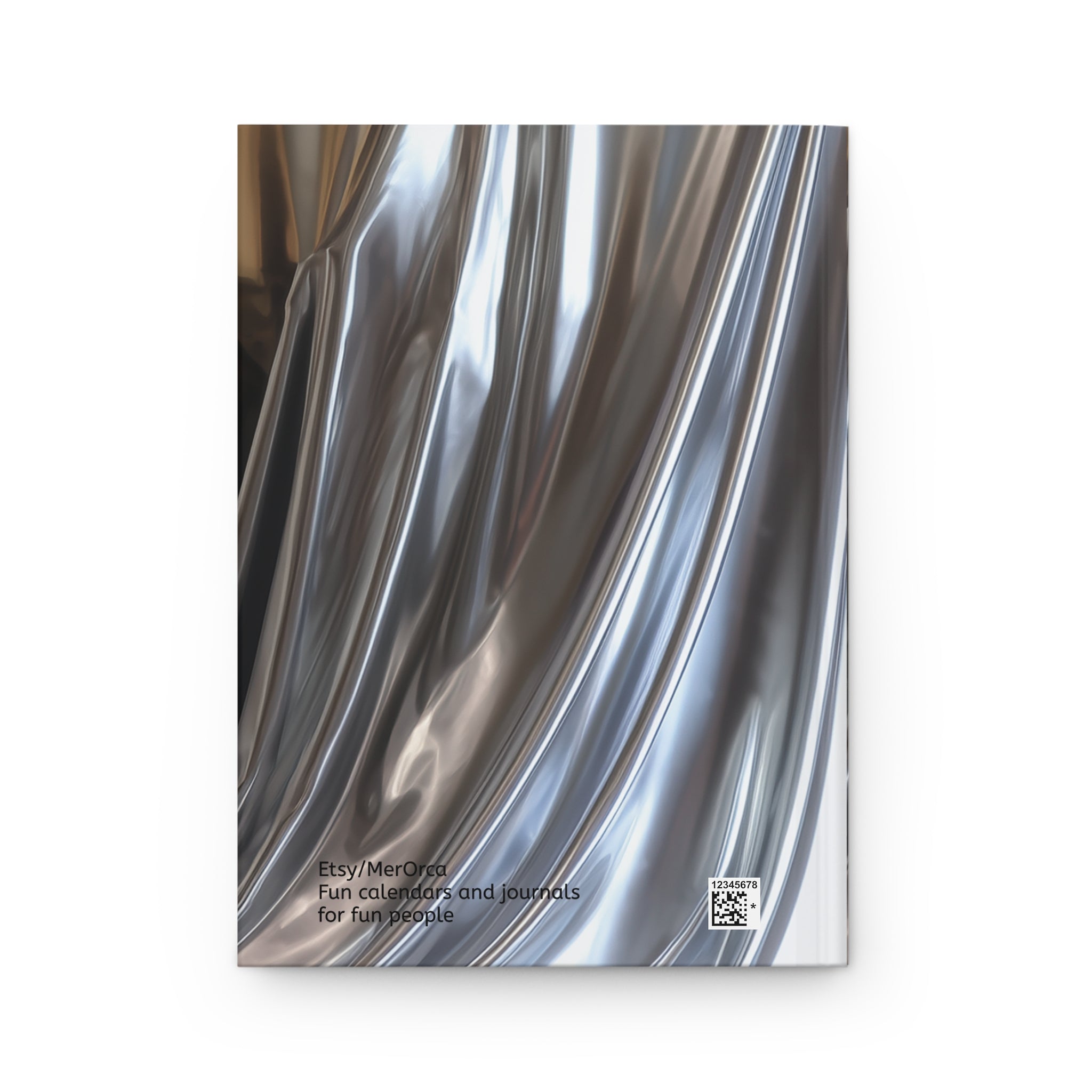 Silver Whisper Journal Notebook