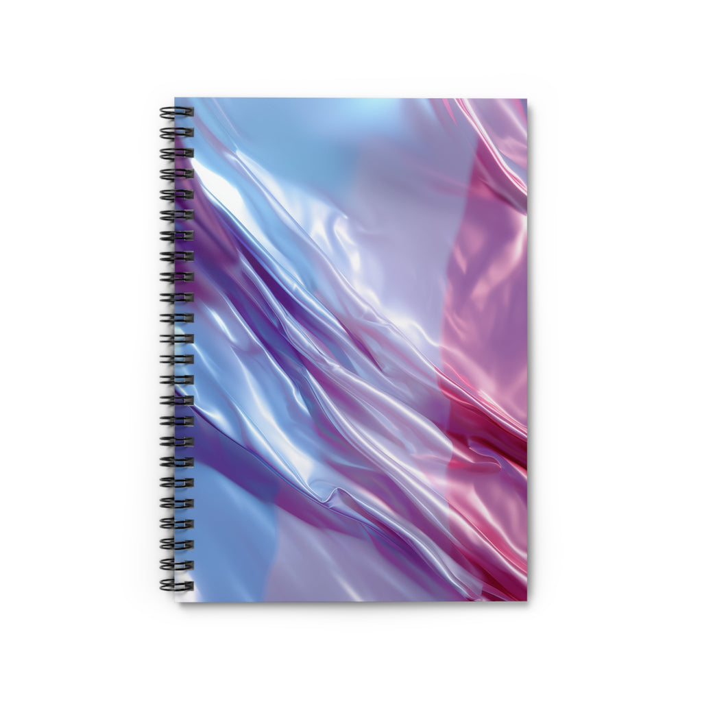Transgender Spiral Notebook - Stylish Ruled Line Design